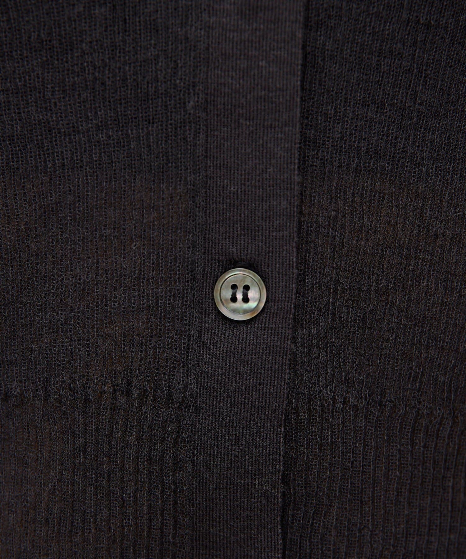 GALLARDAGALANTE(ガリャルダガランテ) 【HERITANOVUM】【セットアップ対応】シアーリブポロニット