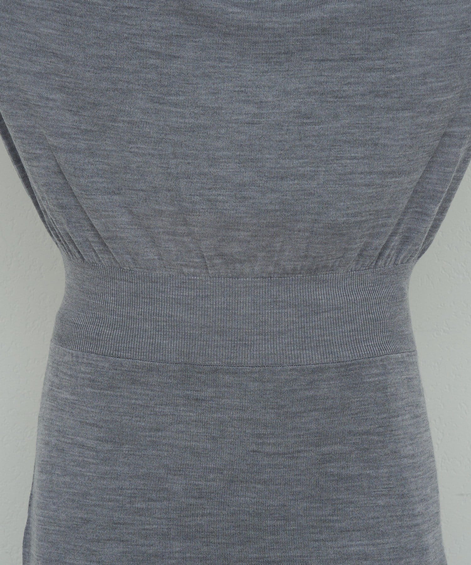 GALLARDAGALANTE(ガリャルダガランテ) 【HERITANOVUM】アシンメトリーニットワンピ