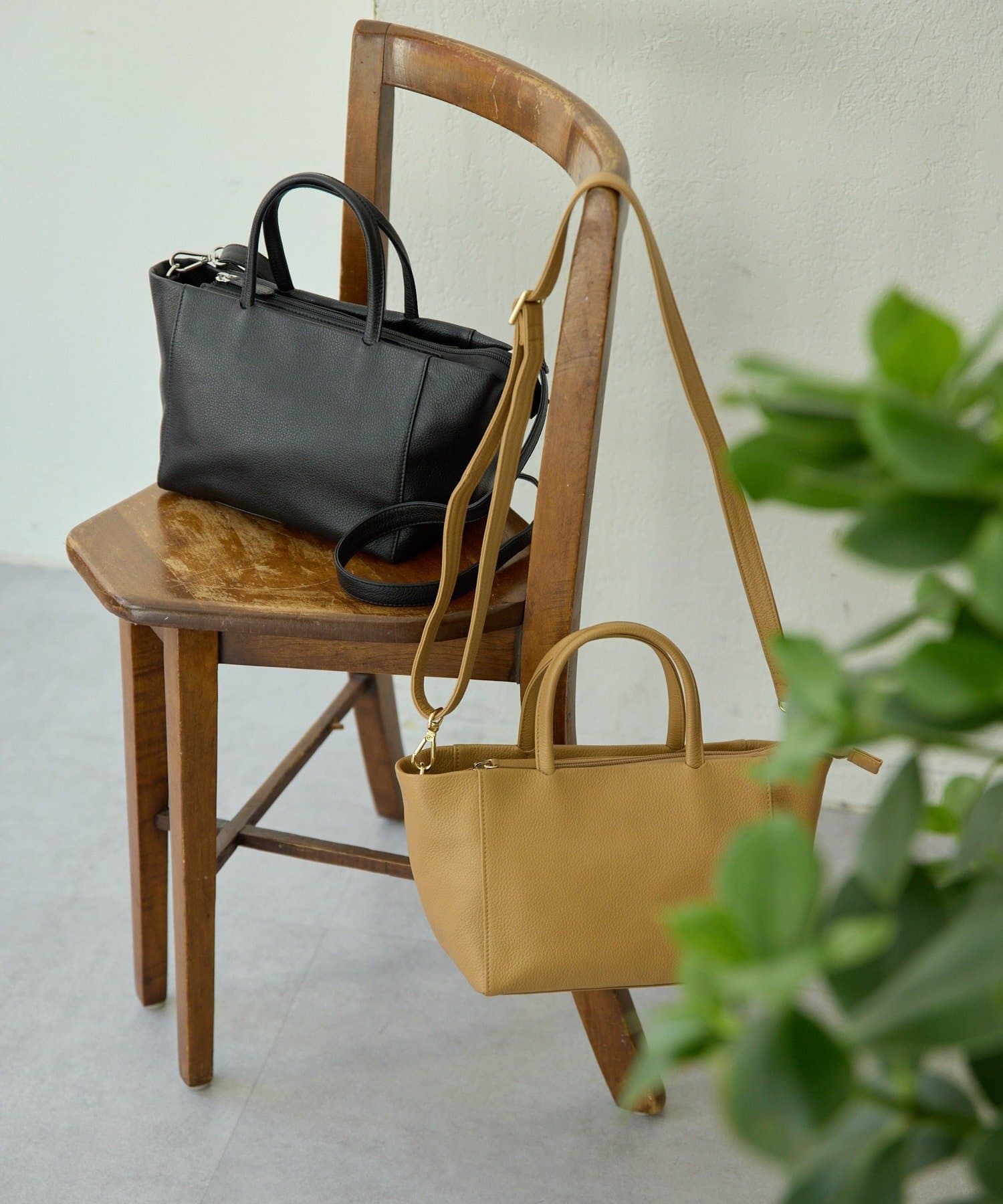 ear PAPILLONNER(イア パピヨネ) 《本革》ボックストートバッグS