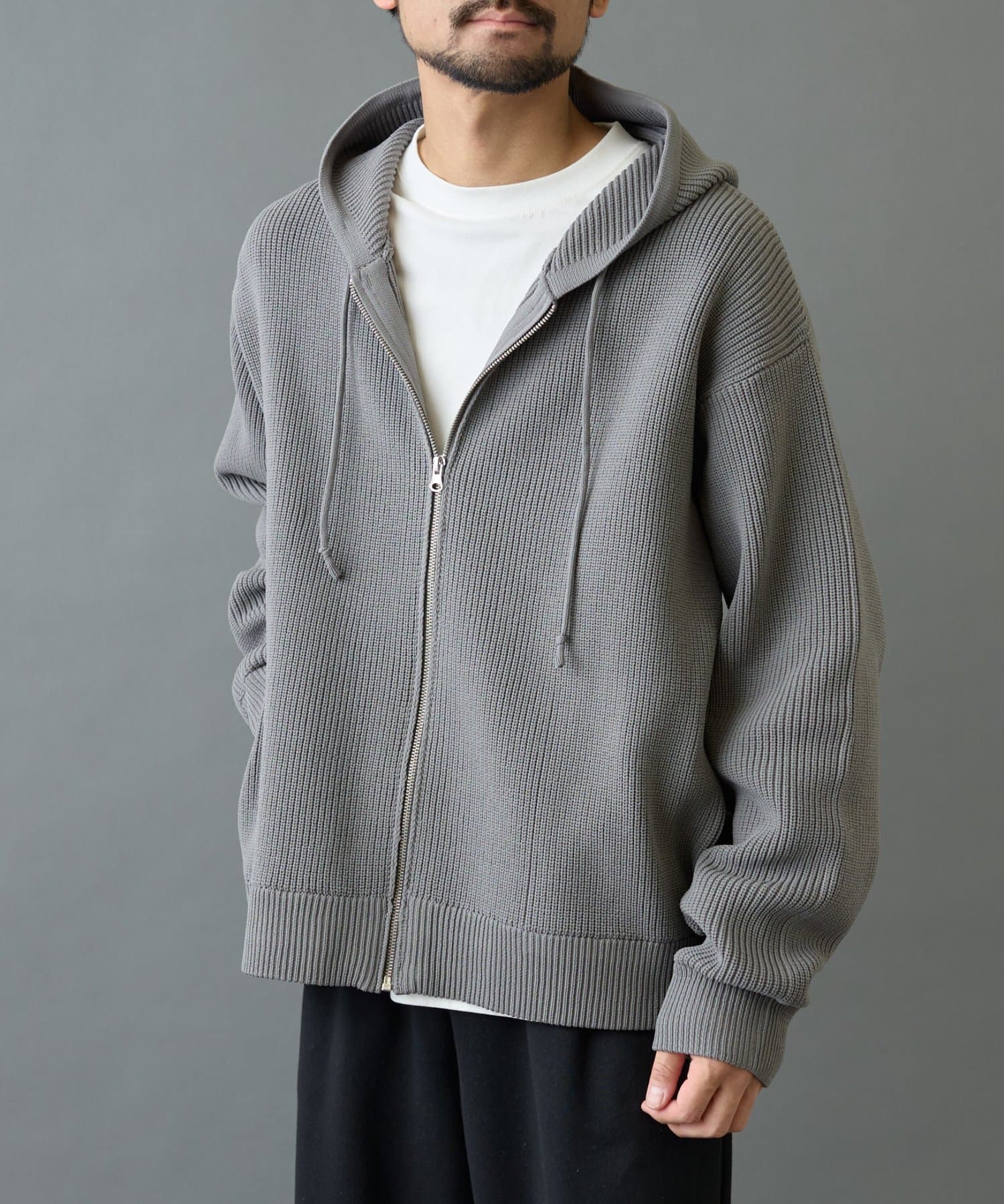 COLONY 2139(コロニー トゥーワンスリーナイン) テックニットジップパーカー