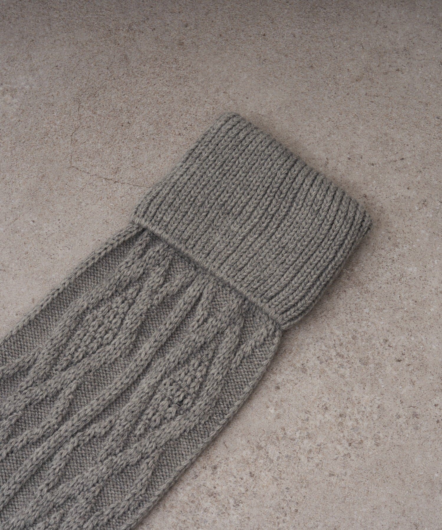 RAY CASSIN(レイカズン) ケーブルレッグウォーマー