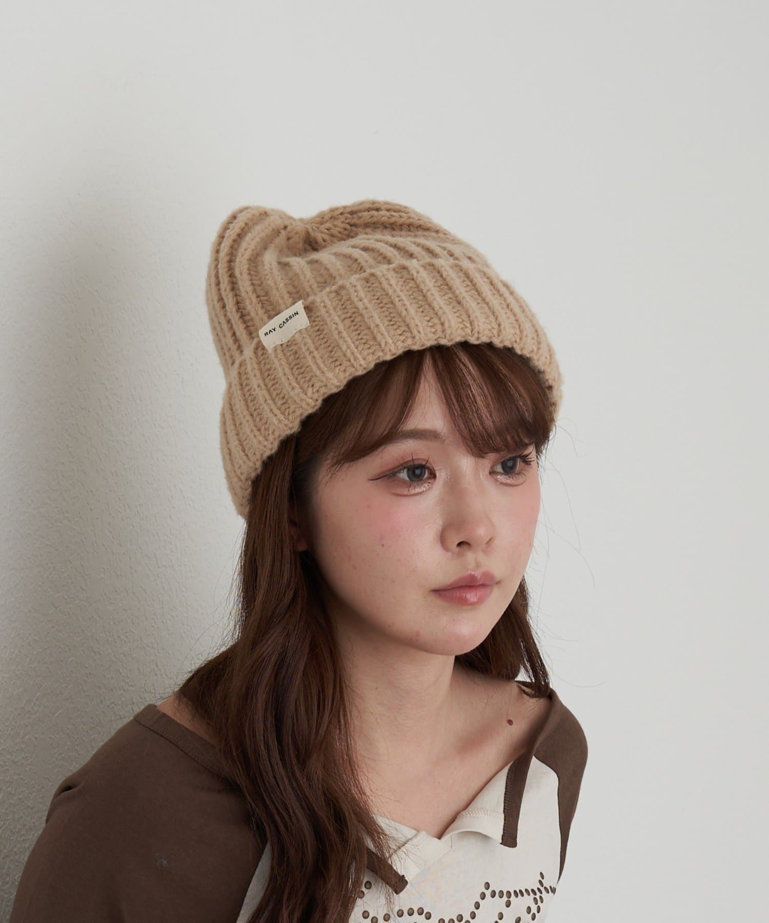 RAY CASSIN(レイカズン) リブニット帽