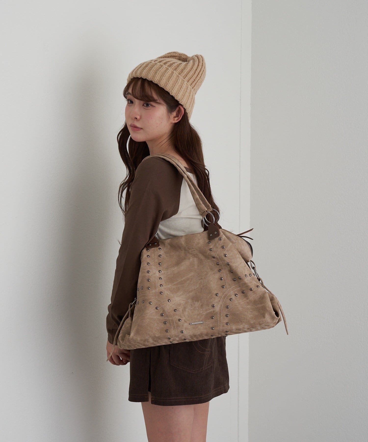 RAY CASSIN(レイカズン) リブニット帽