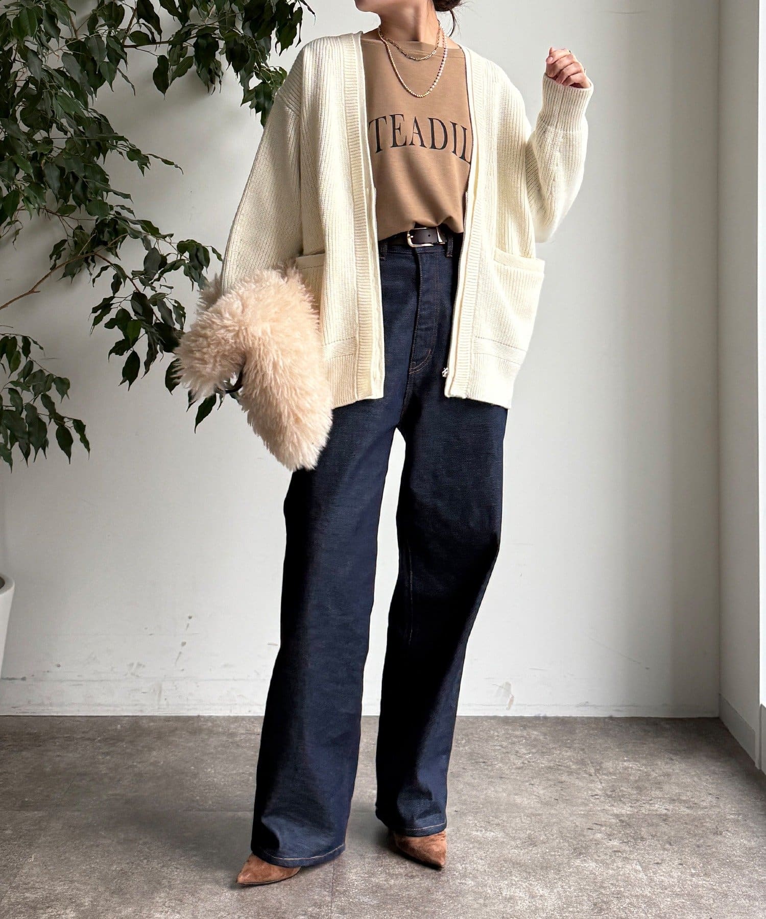 ジップニットカーディガン | DOUDOU(ドゥドゥ)レディース | PAL CLOSET