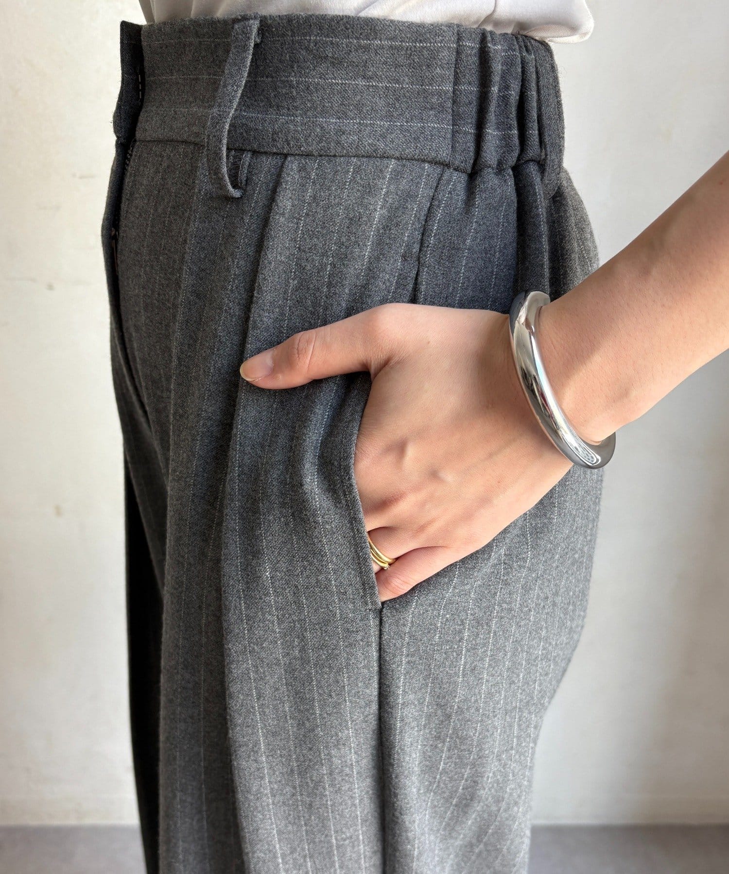 DOUDOU(ドゥドゥ) ソフト起毛ストレッチパンツ