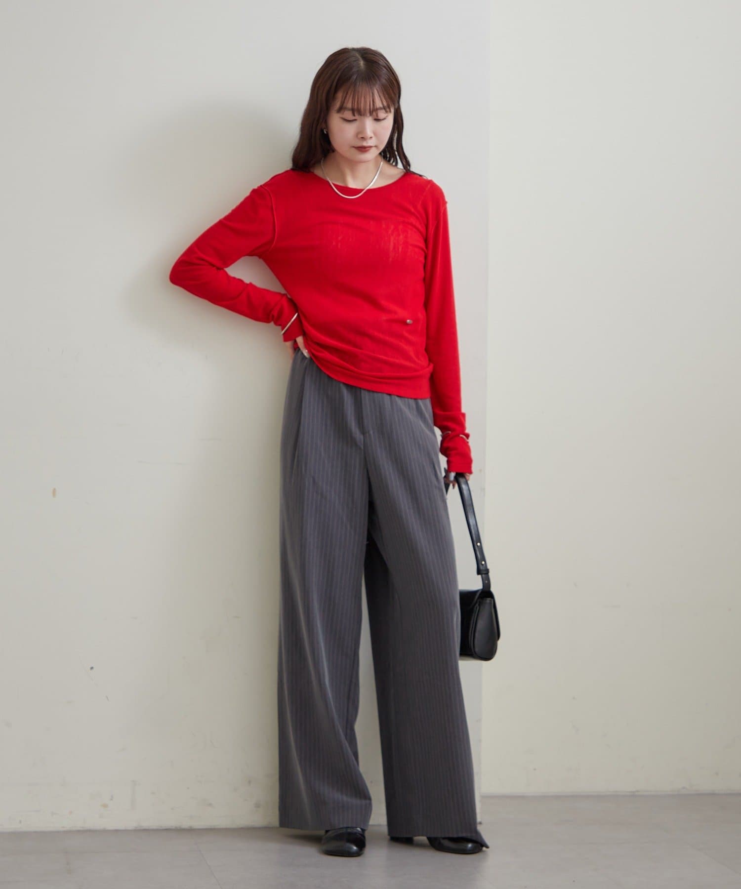 mystic(ミスティック) プレート付きクルーシアーロンT