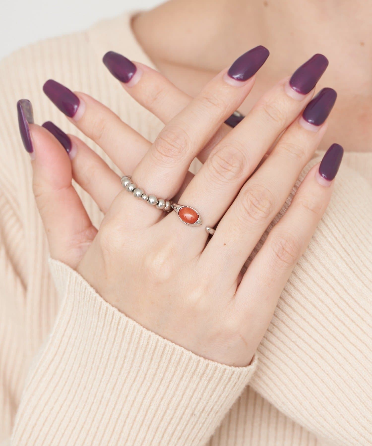 CIAOPANIC TYPY(チャオパニックティピー) 【yuccA】BALLSTONESETRING