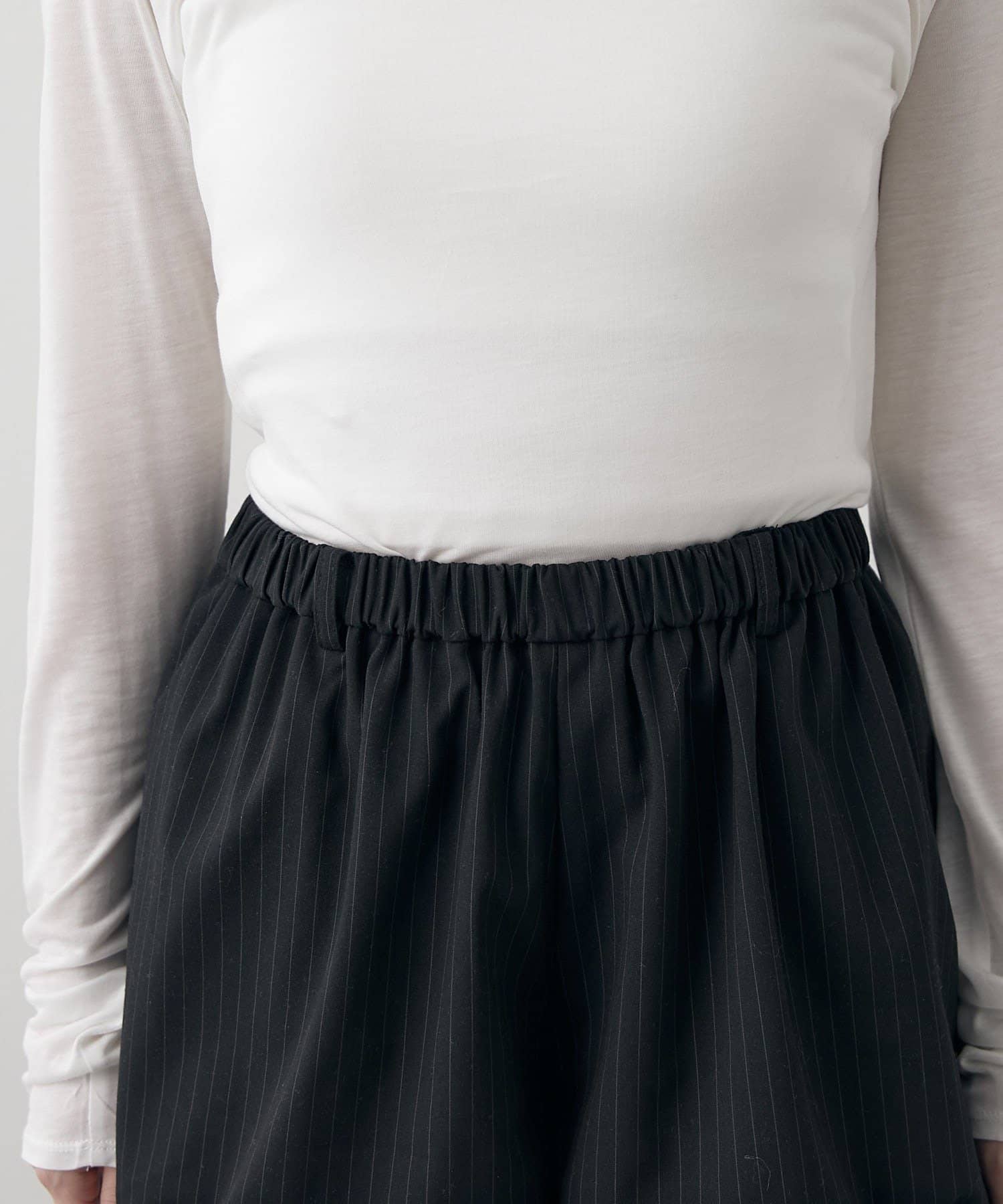 mline(エムライン) [mline]ストライプ バルーンスカパン