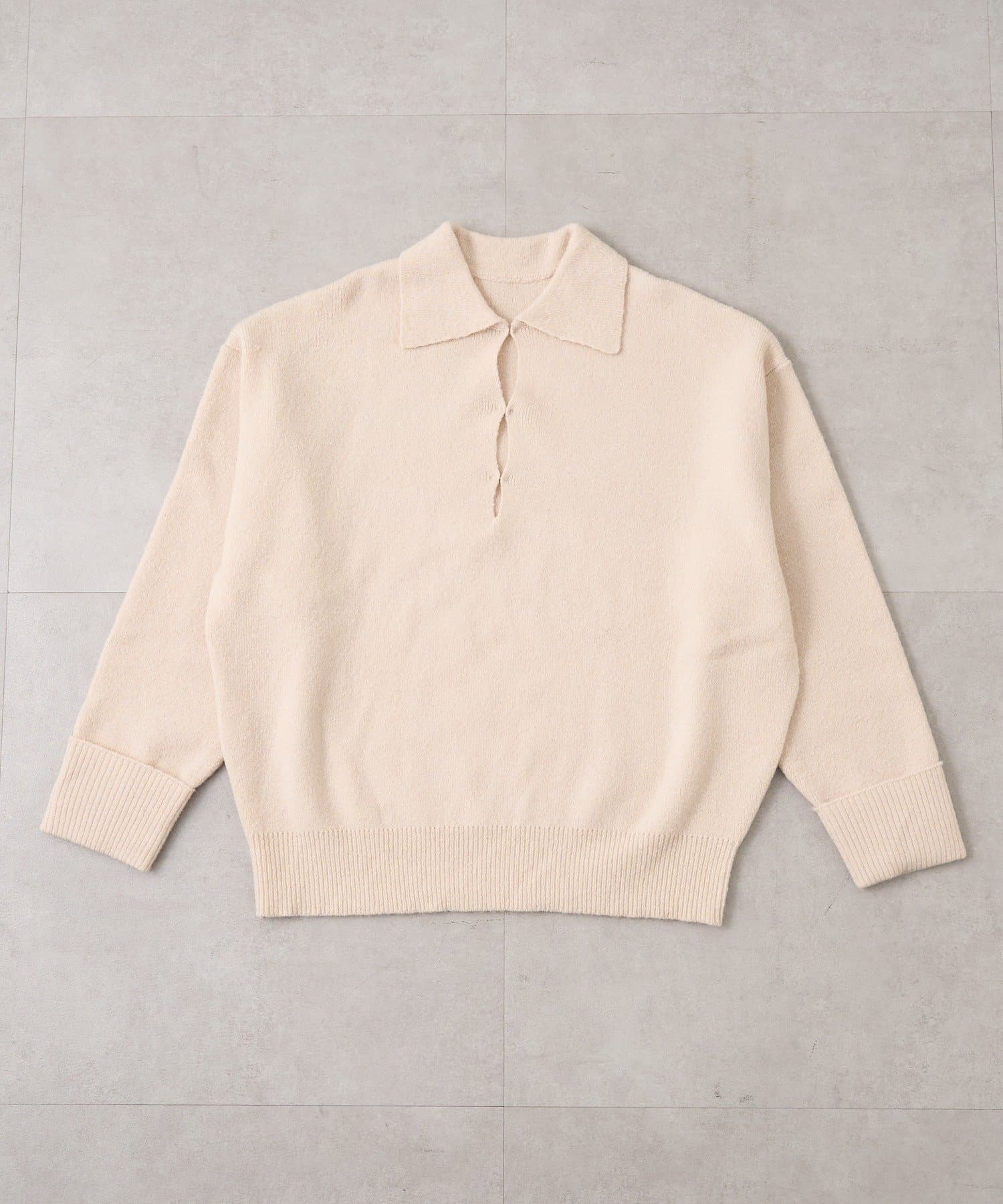 mline(エムライン) [mline]スリット ニットセットアップ