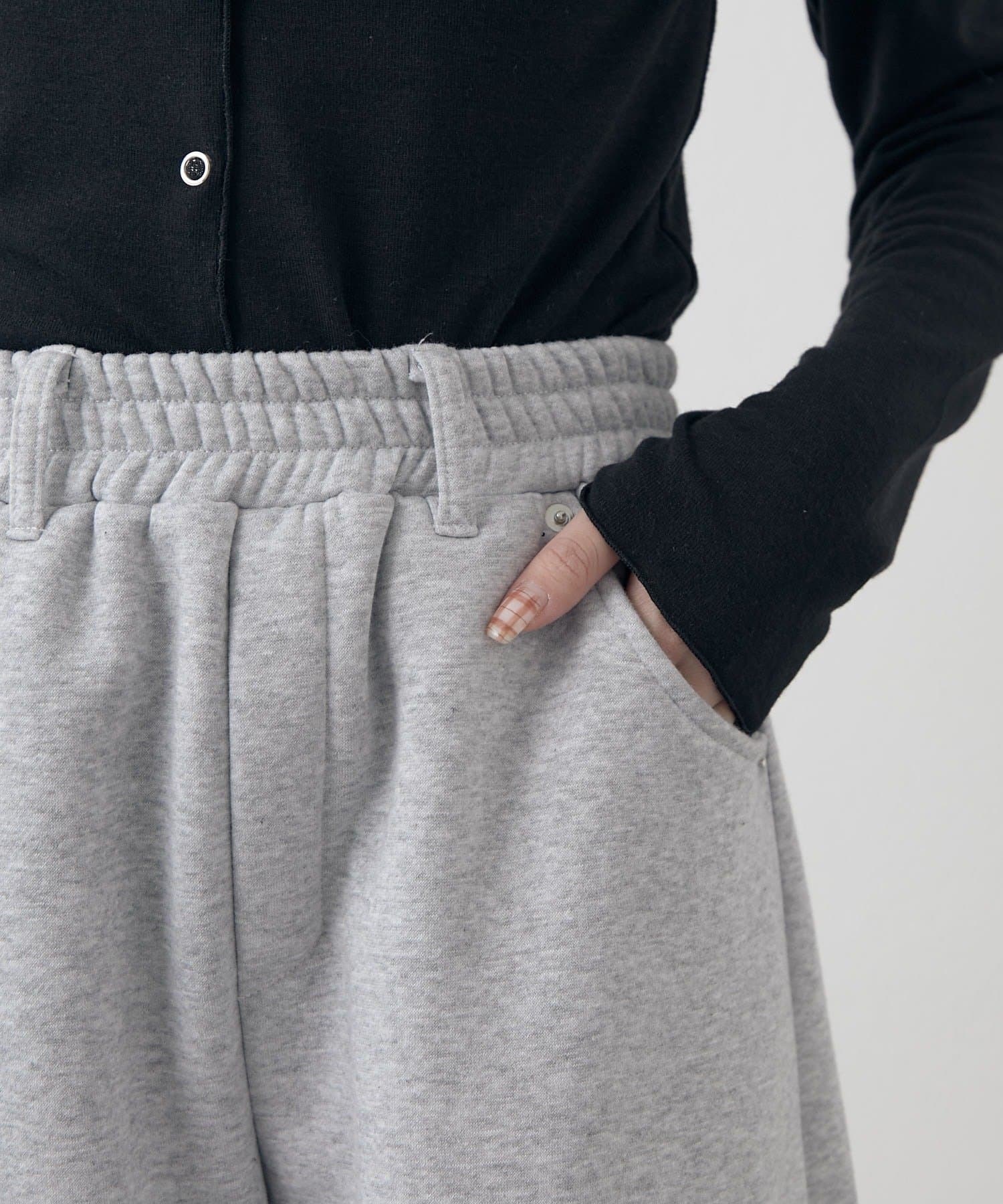 mline(エムライン) [mline]カーブスウェットパンツ