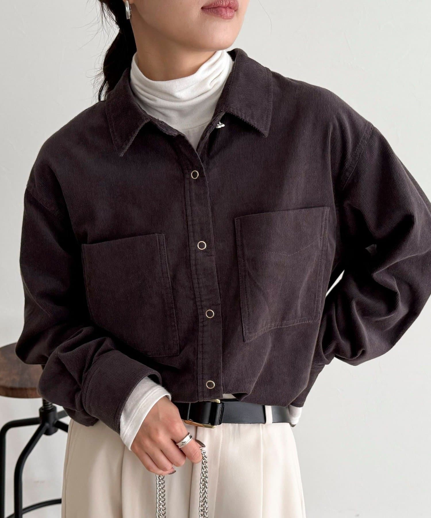 FREDY & GLOSTER(フレディ アンド グロスター) コーデュロイシャツ