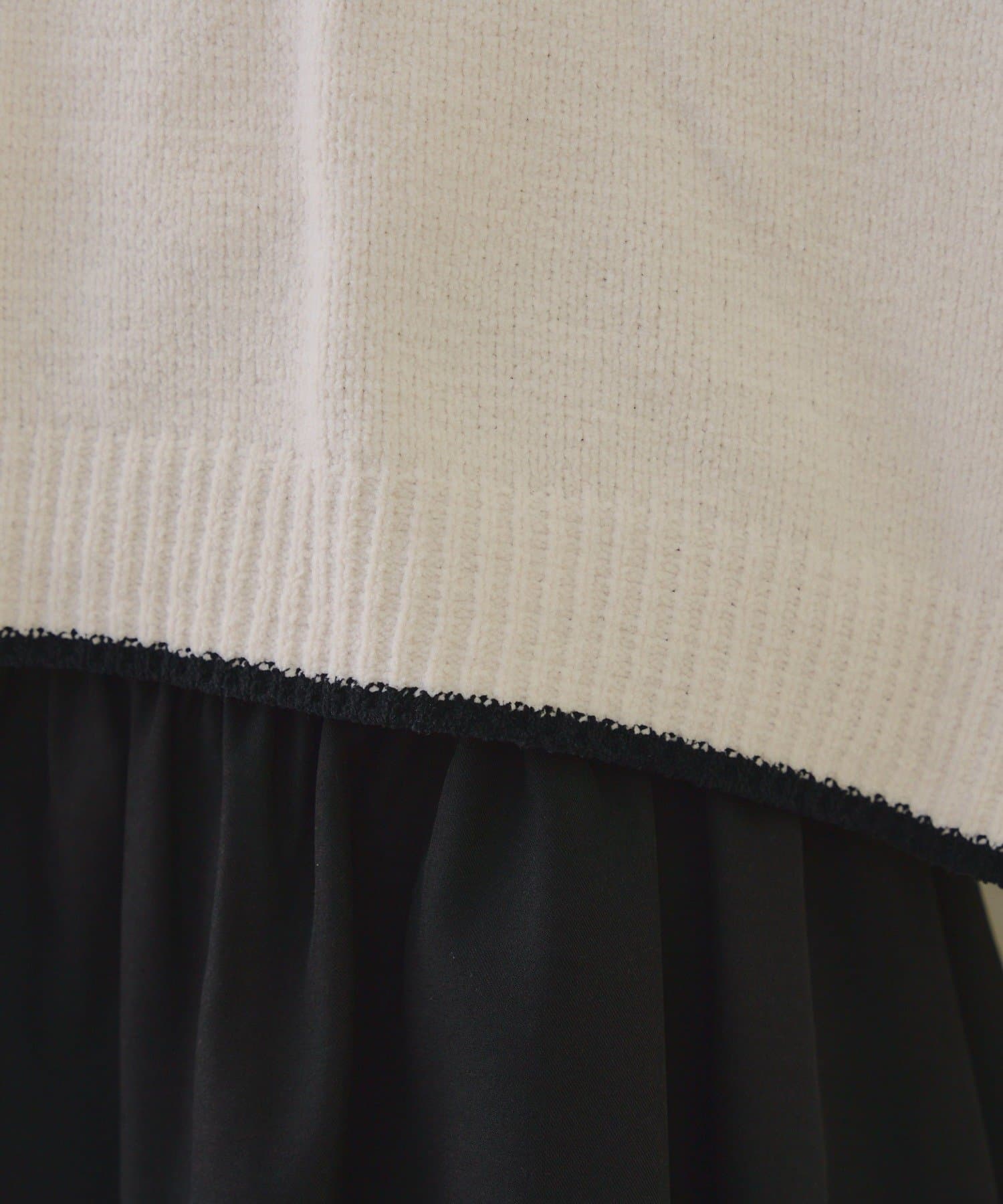 Remind me and forever(リマインドミーアンドフォーエバー) モール配色ラインロゴニット