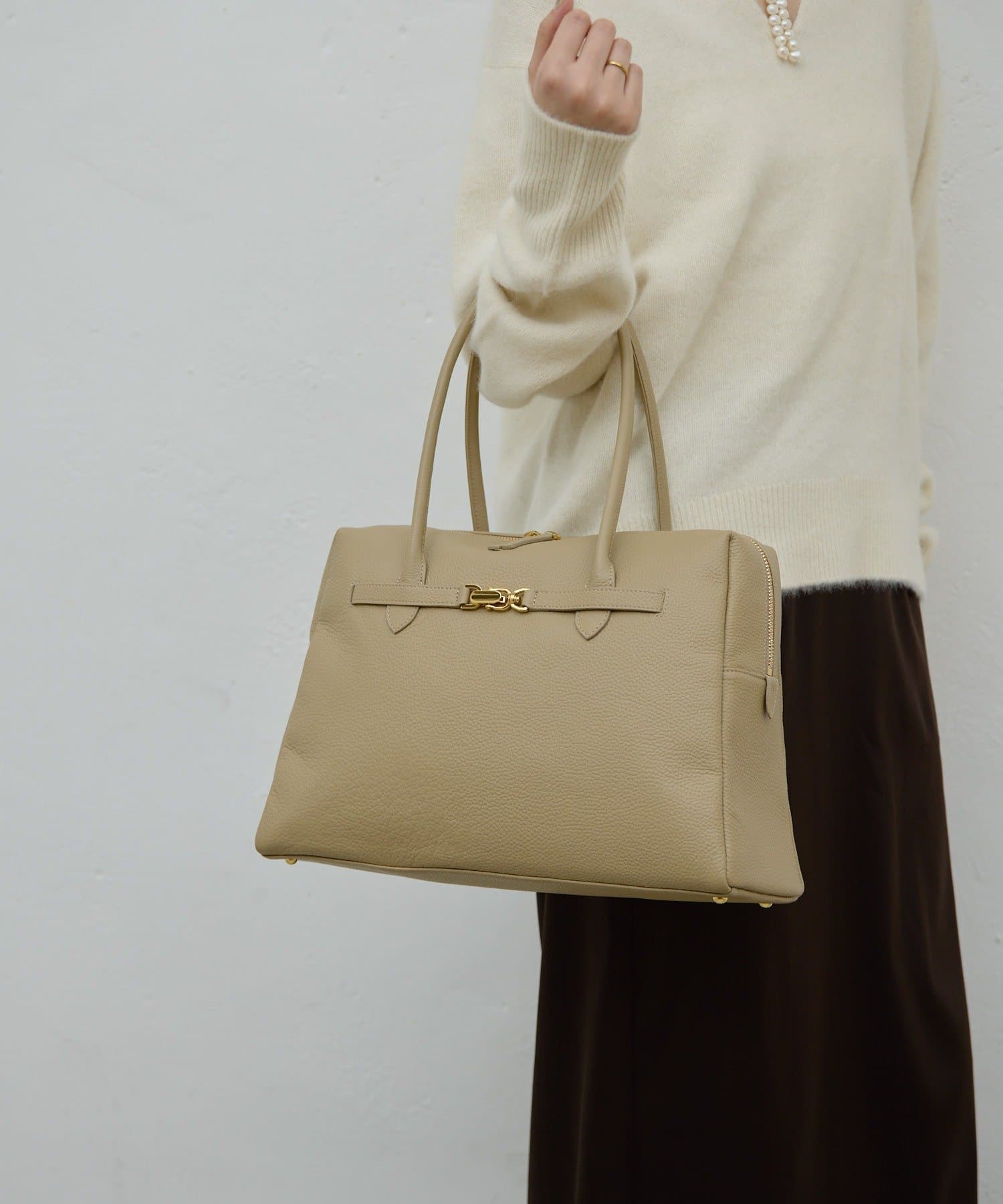 GALLARDAGALANTE(ガリャルダガランテ) 【2.718】バックルボストンバッグ