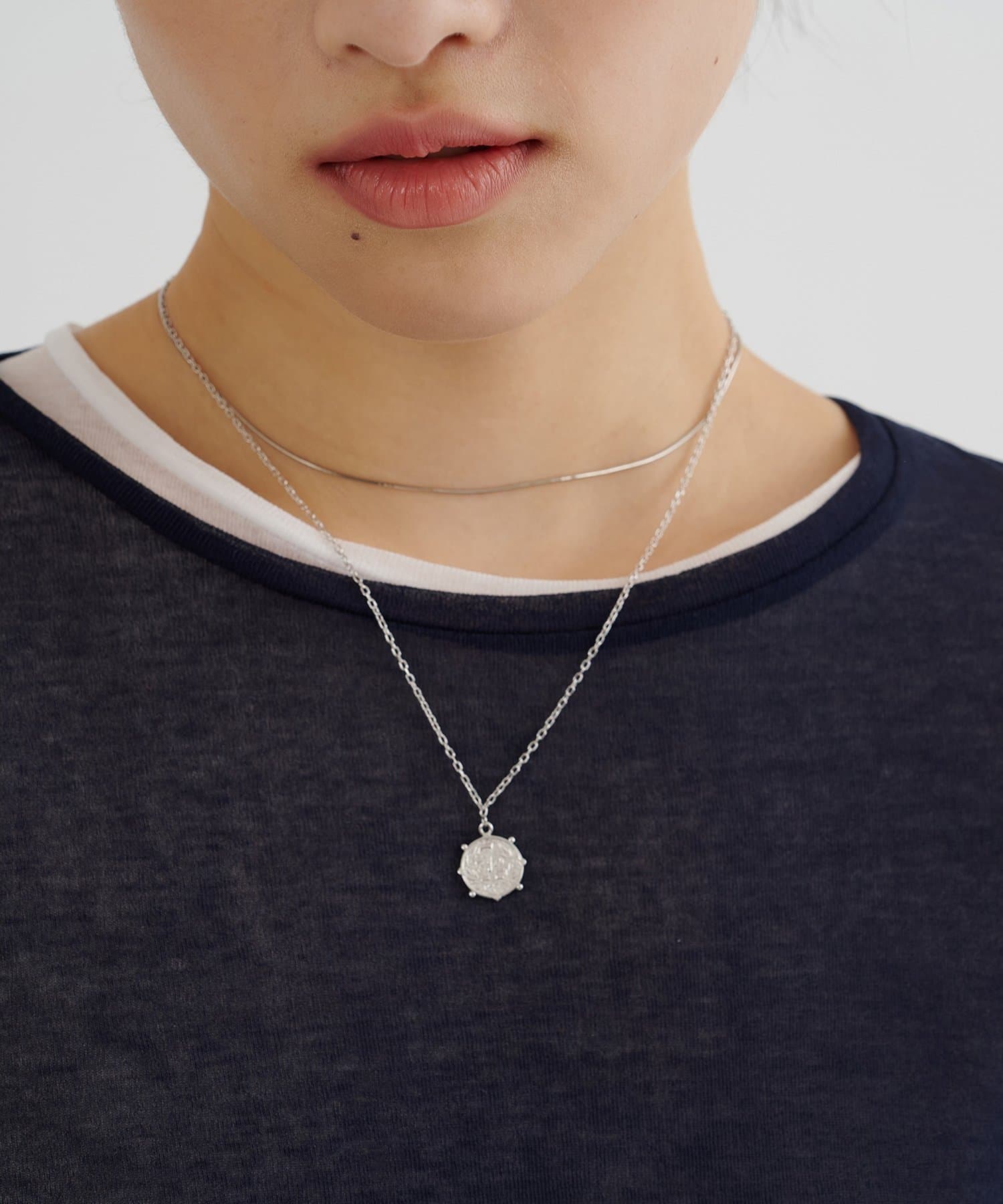 Whim Gazette(ウィム ガゼット) 【Hoaw.】コインネックレス