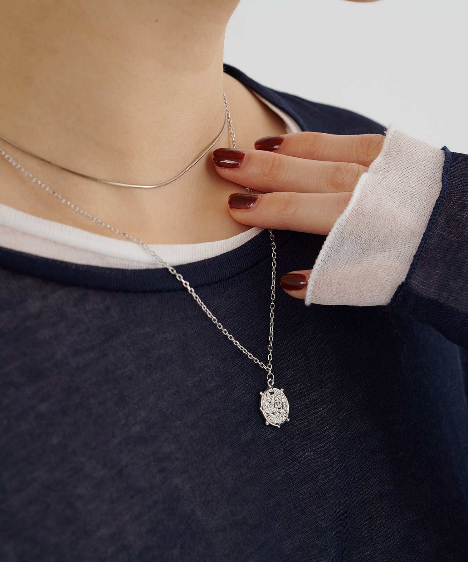 Whim Gazette(ウィム ガゼット) 【Hoaw.】コインネックレス