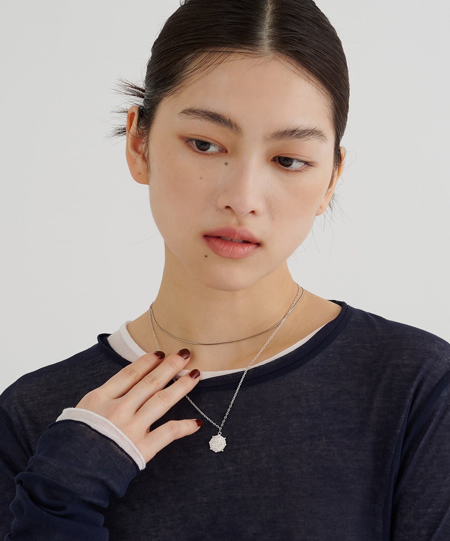 Whim Gazette(ウィム ガゼット) 【Hoaw.】コインネックレス