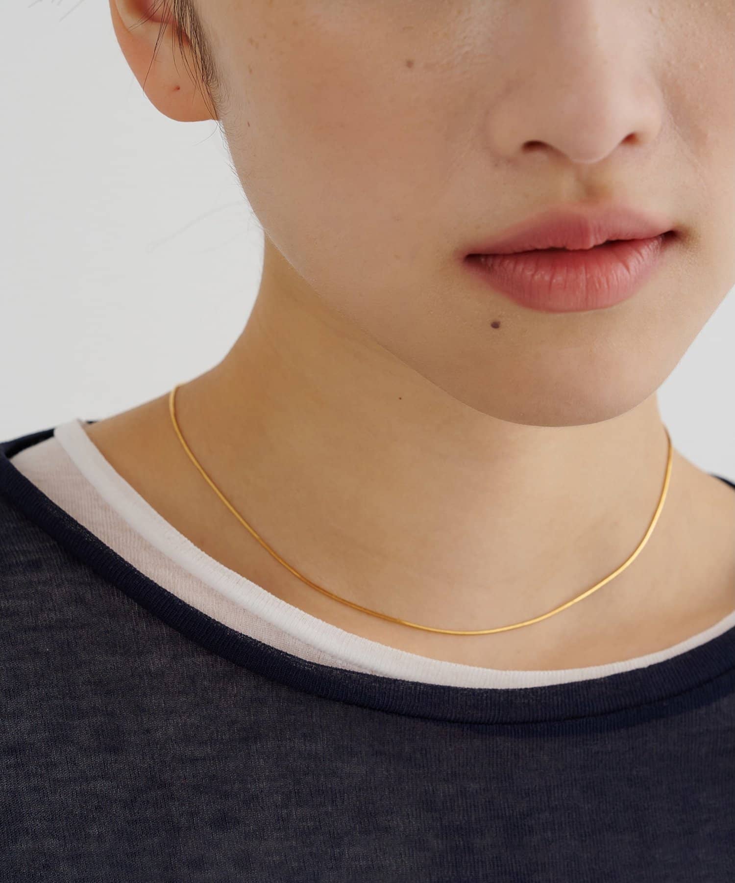 Whim Gazette(ウィム ガゼット) 【Hoaw.】ショートチェーンネックレス