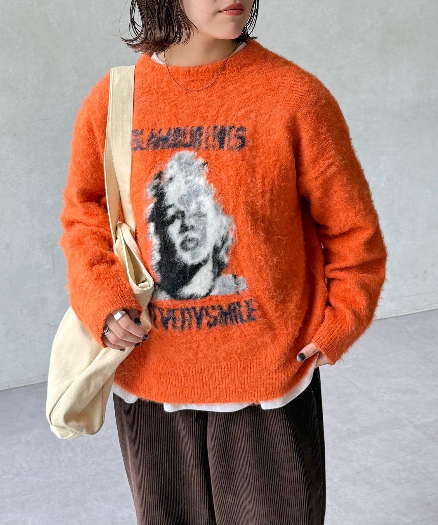 CPCM(シーピーシーエム) 偉人モヘアライクニット