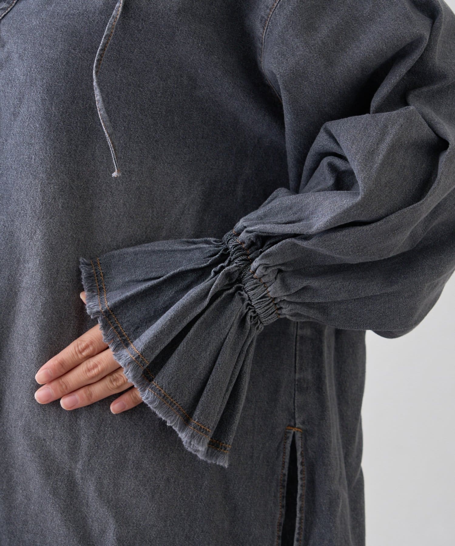 CIAOPANIC TYPY(チャオパニックティピー) デニムフーディーシャツ