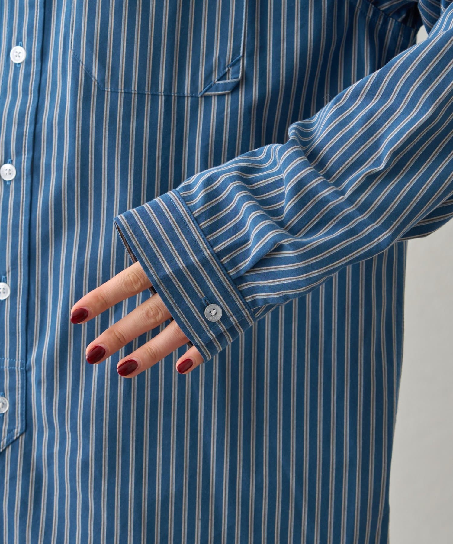 CIAOPANIC TYPY(チャオパニックティピー) 【GEVACO】起毛バンドカラーシャツ