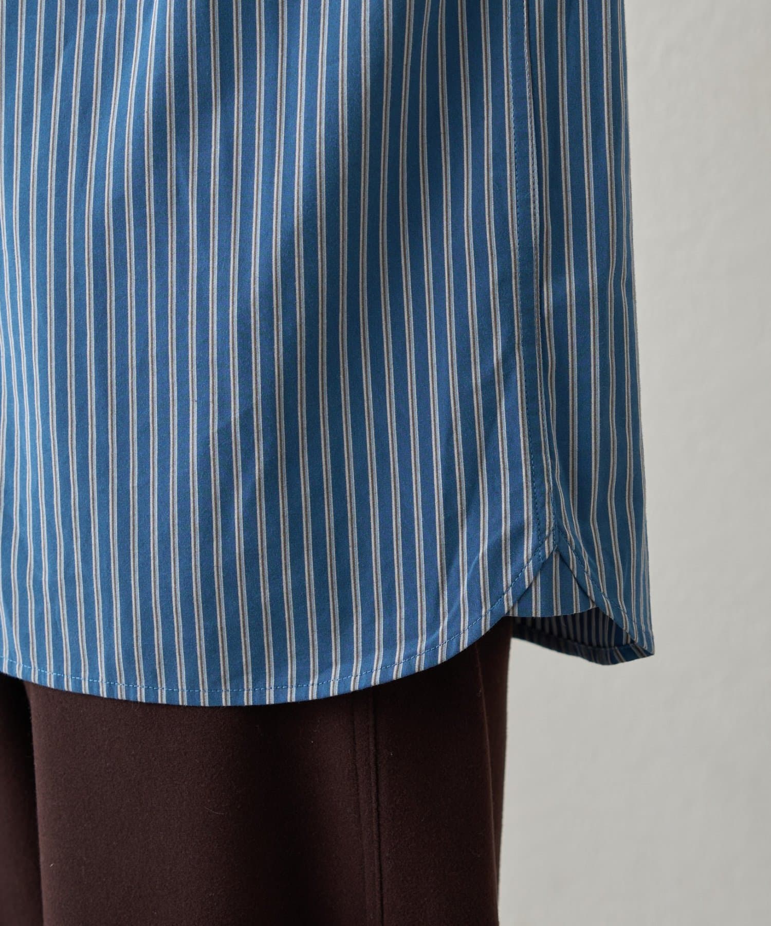 CIAOPANIC TYPY(チャオパニックティピー) 【GEVACO】起毛バンドカラーシャツ