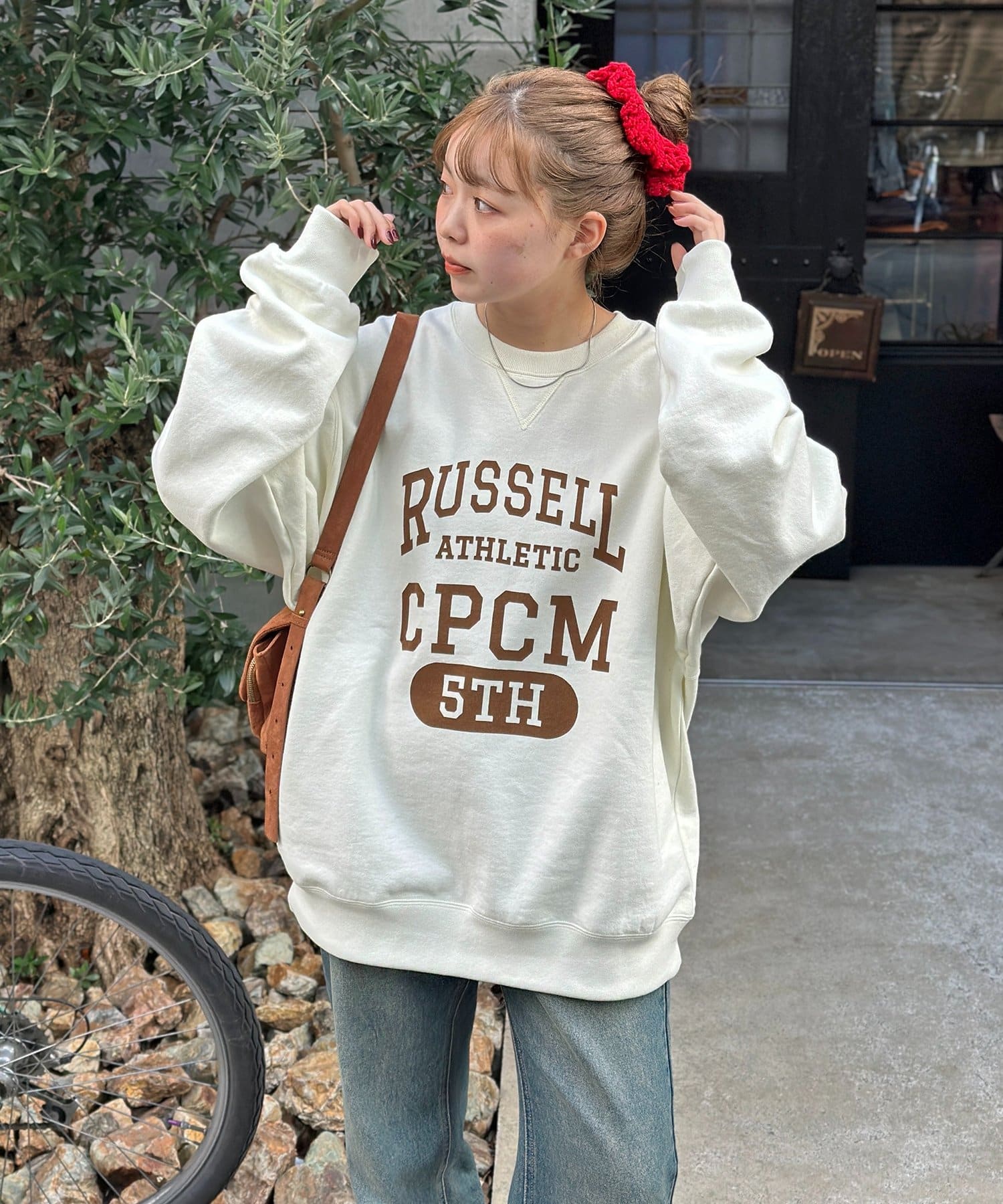 CPCM(シーピーシーエム) 【5周年企画】RUSSELLロゴスウェット