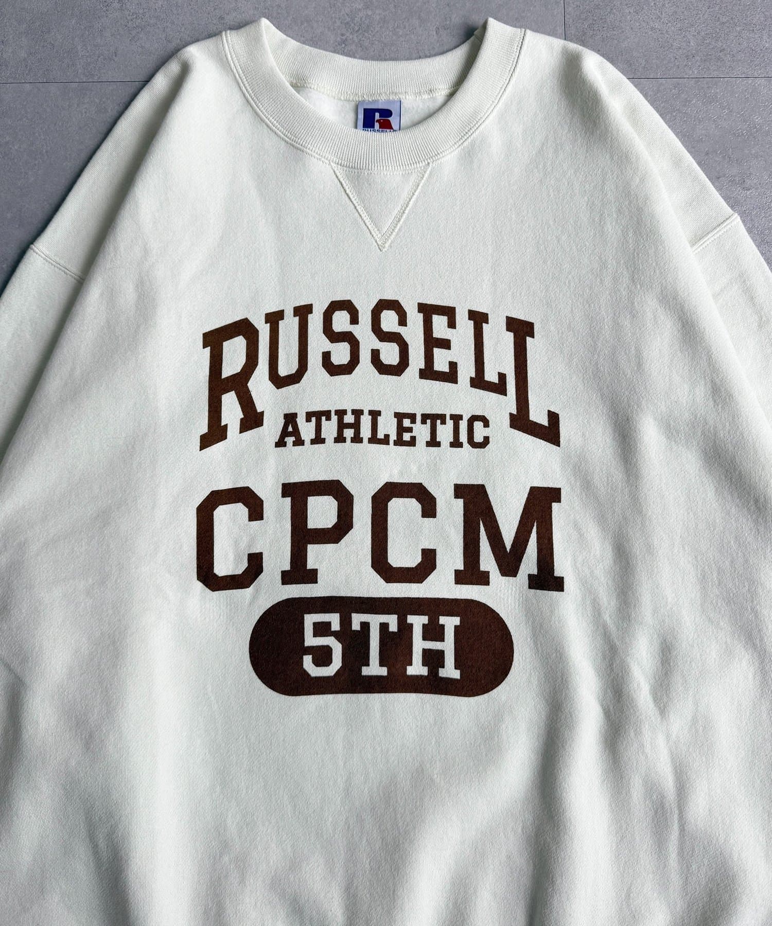 CPCM(シーピーシーエム) 【5周年企画】RUSSELLロゴスウェット