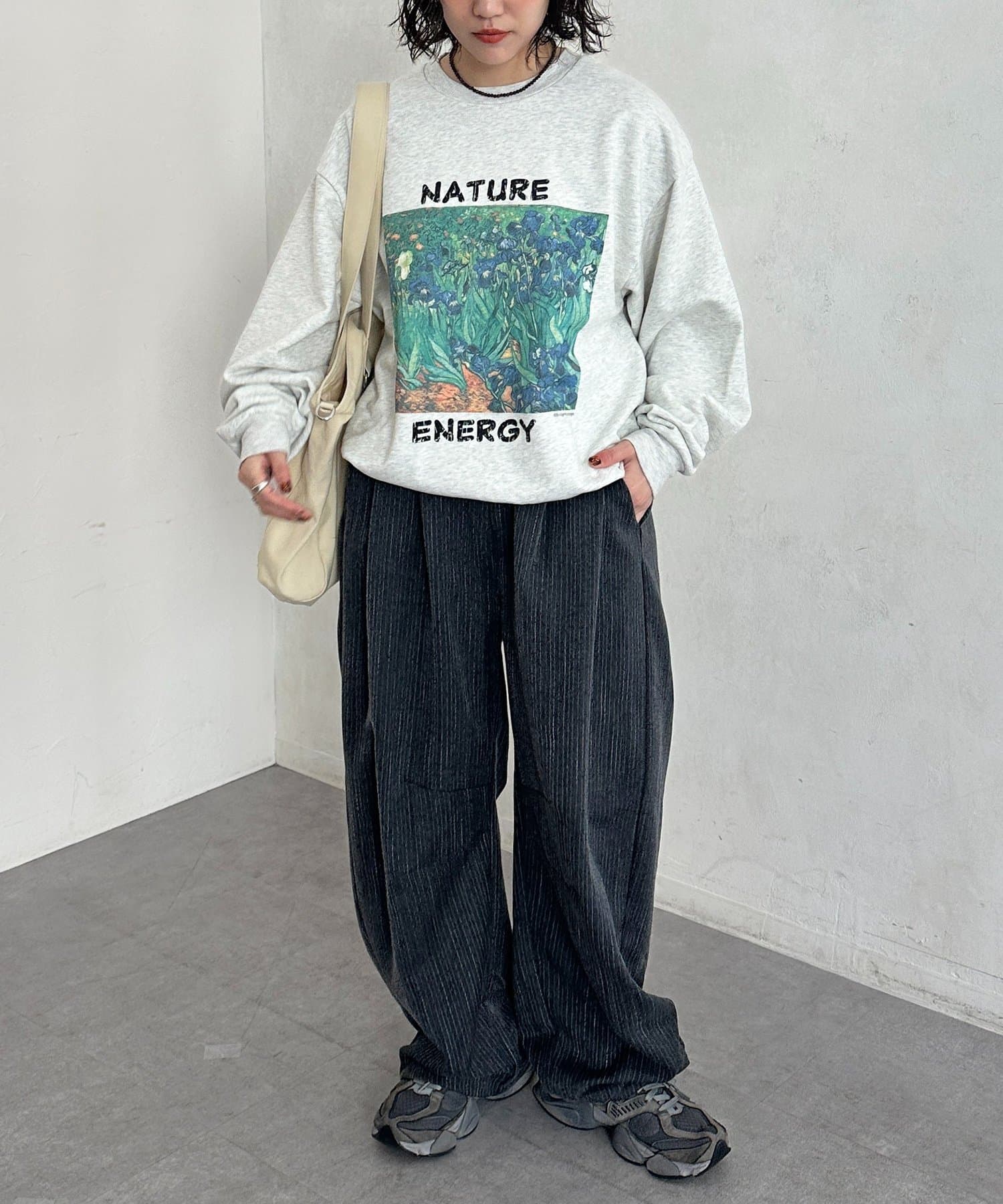 CPCM(シーピーシーエム) 絵画アートスウェットプルオーバー