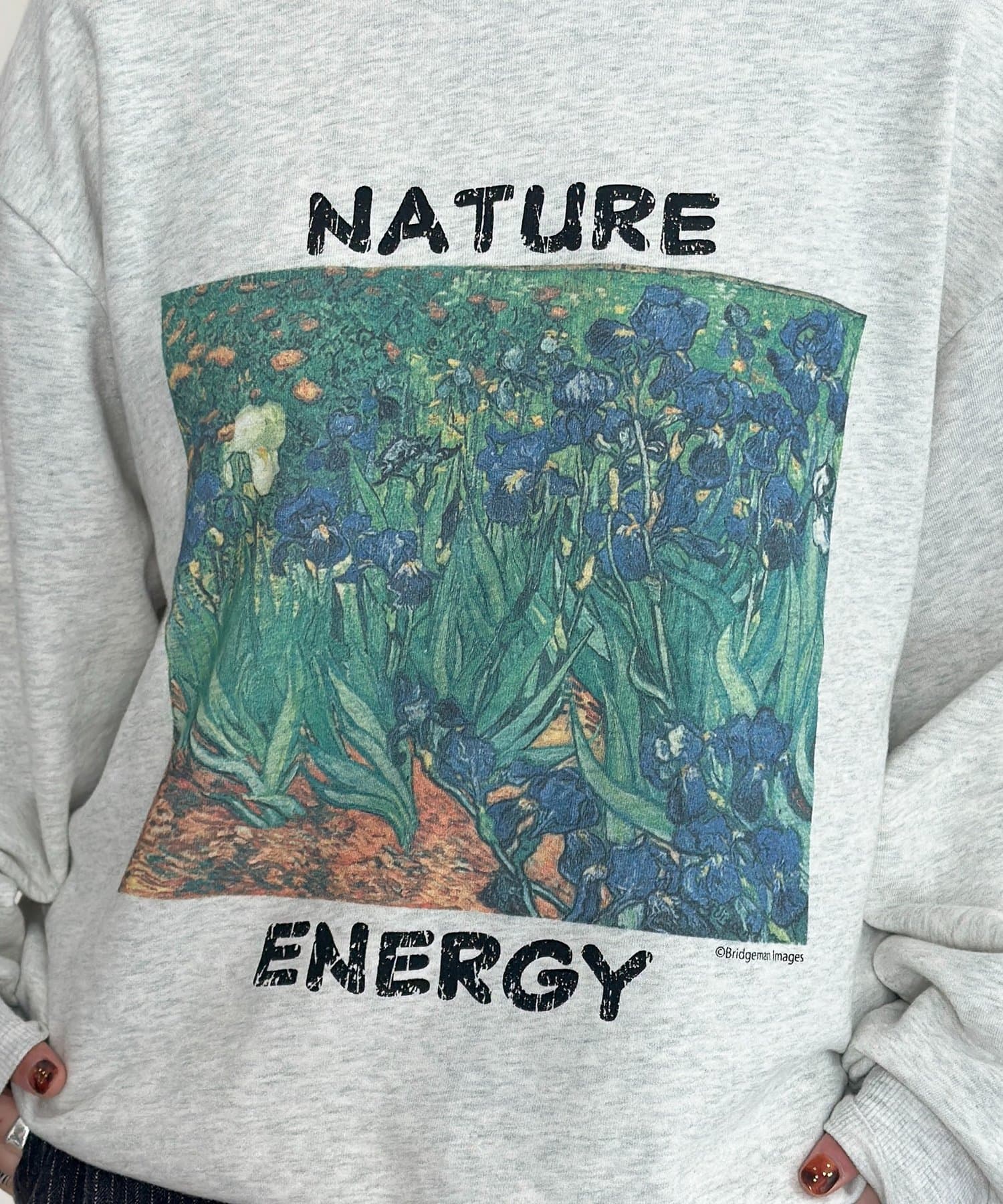 CPCM(シーピーシーエム) 絵画アートスウェットプルオーバー