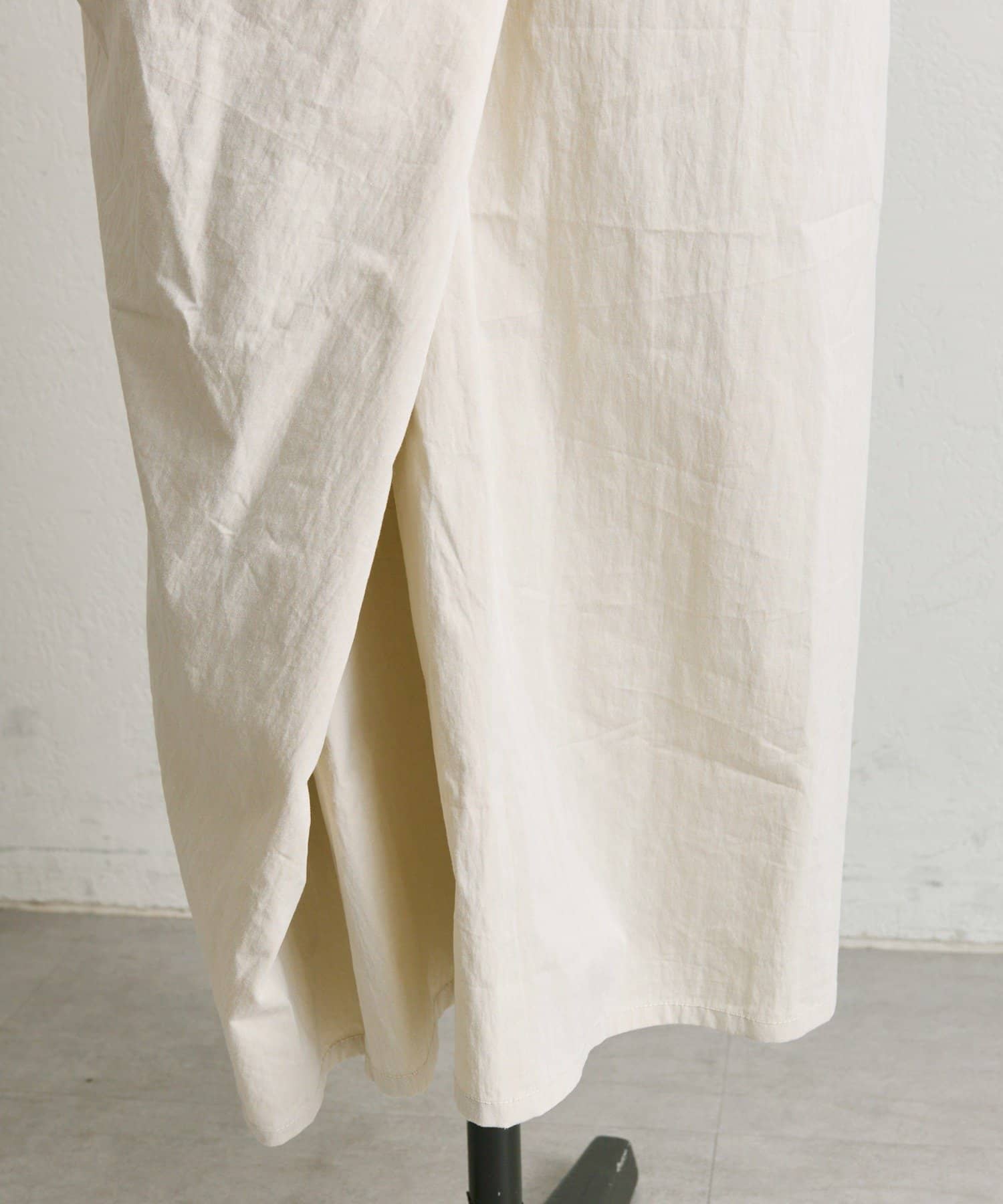 ear PAPILLONNER(イア パピヨネ) 《動画あり》ラップサロペットワンピース【SUM1 STYLE(スミスタイル)】