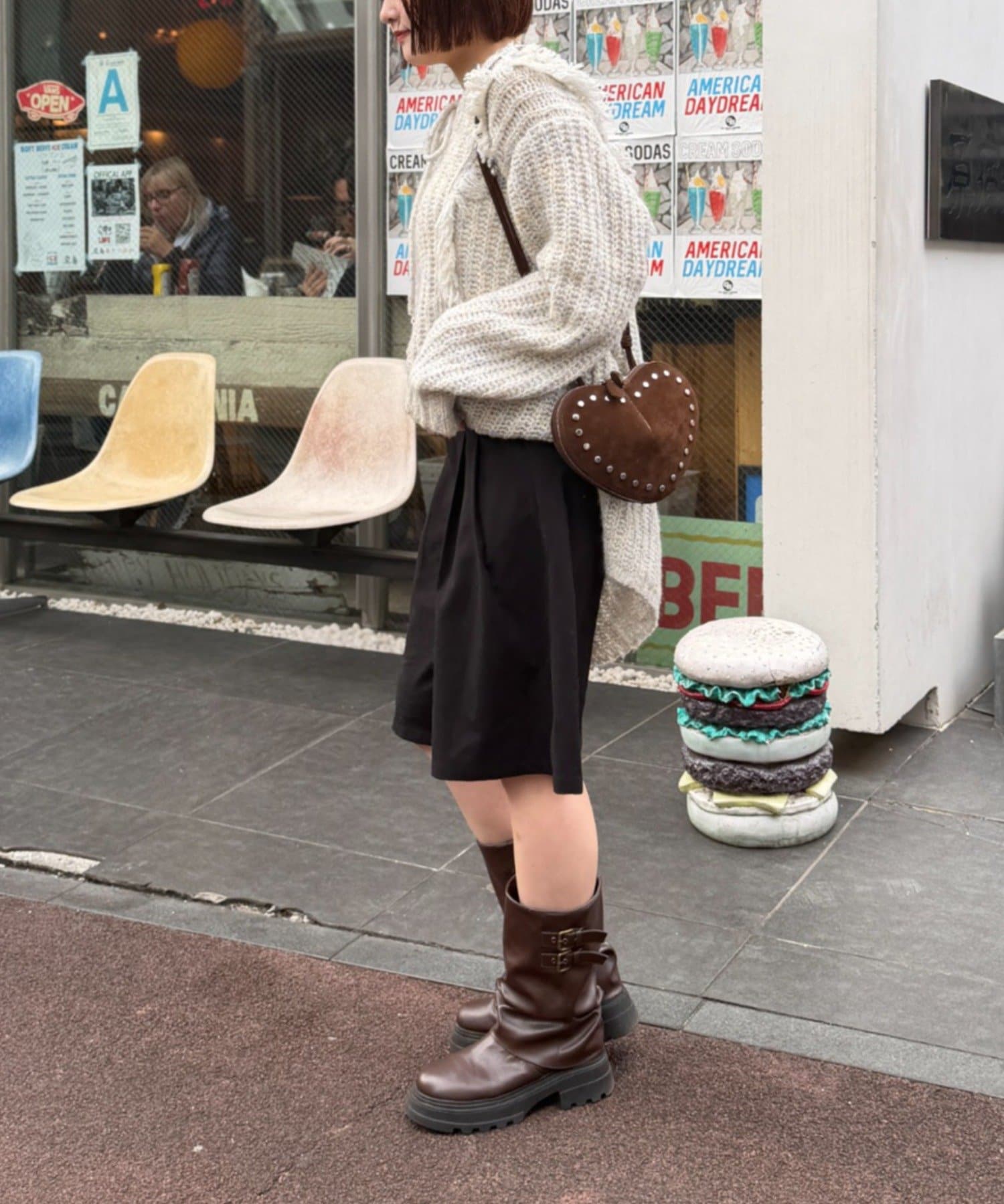 w closet(ダブルクローゼット) ハーフパンツ