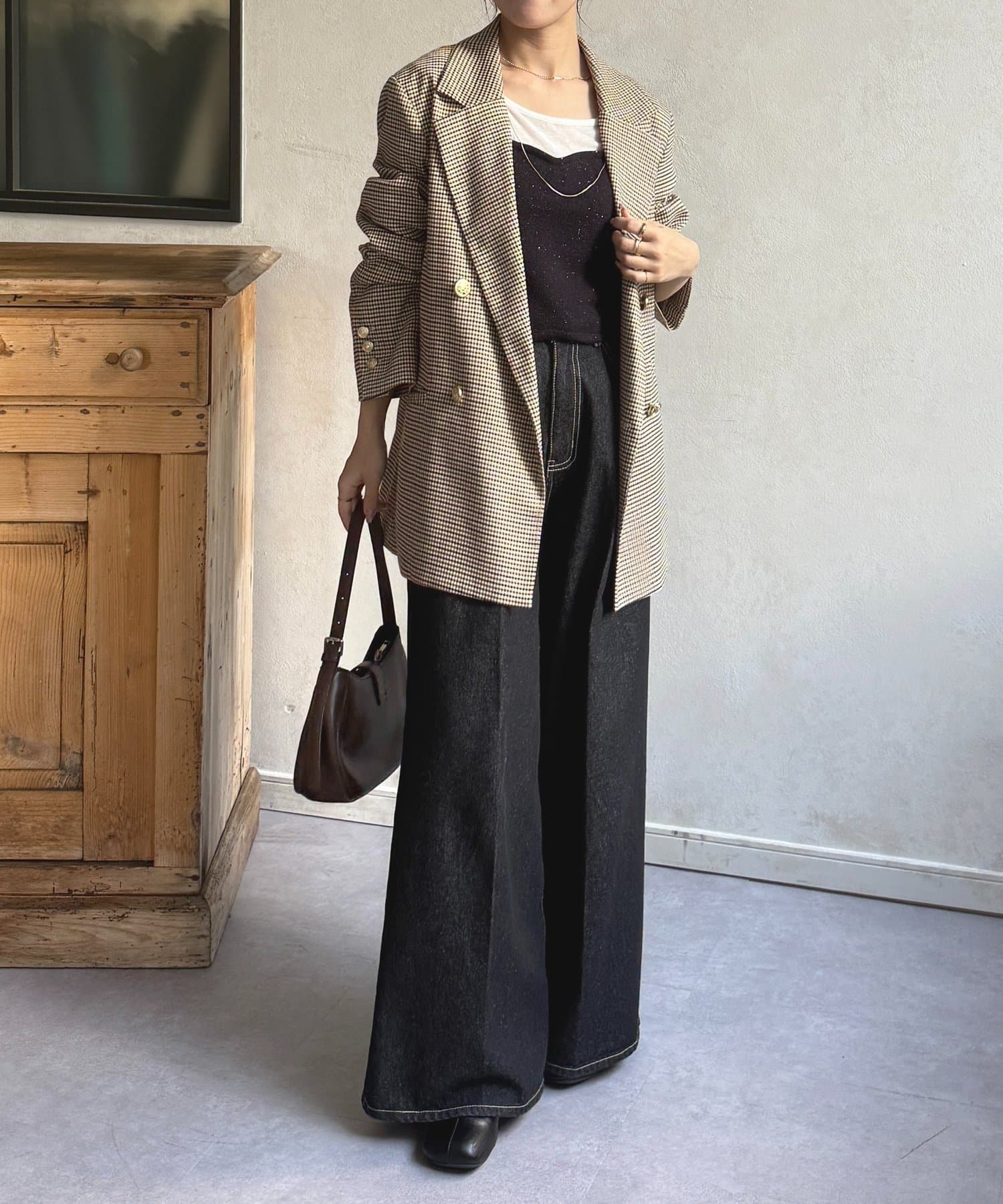 Thevon.(ゼヴォン) ラメニットビスチェ×スカートSETUP