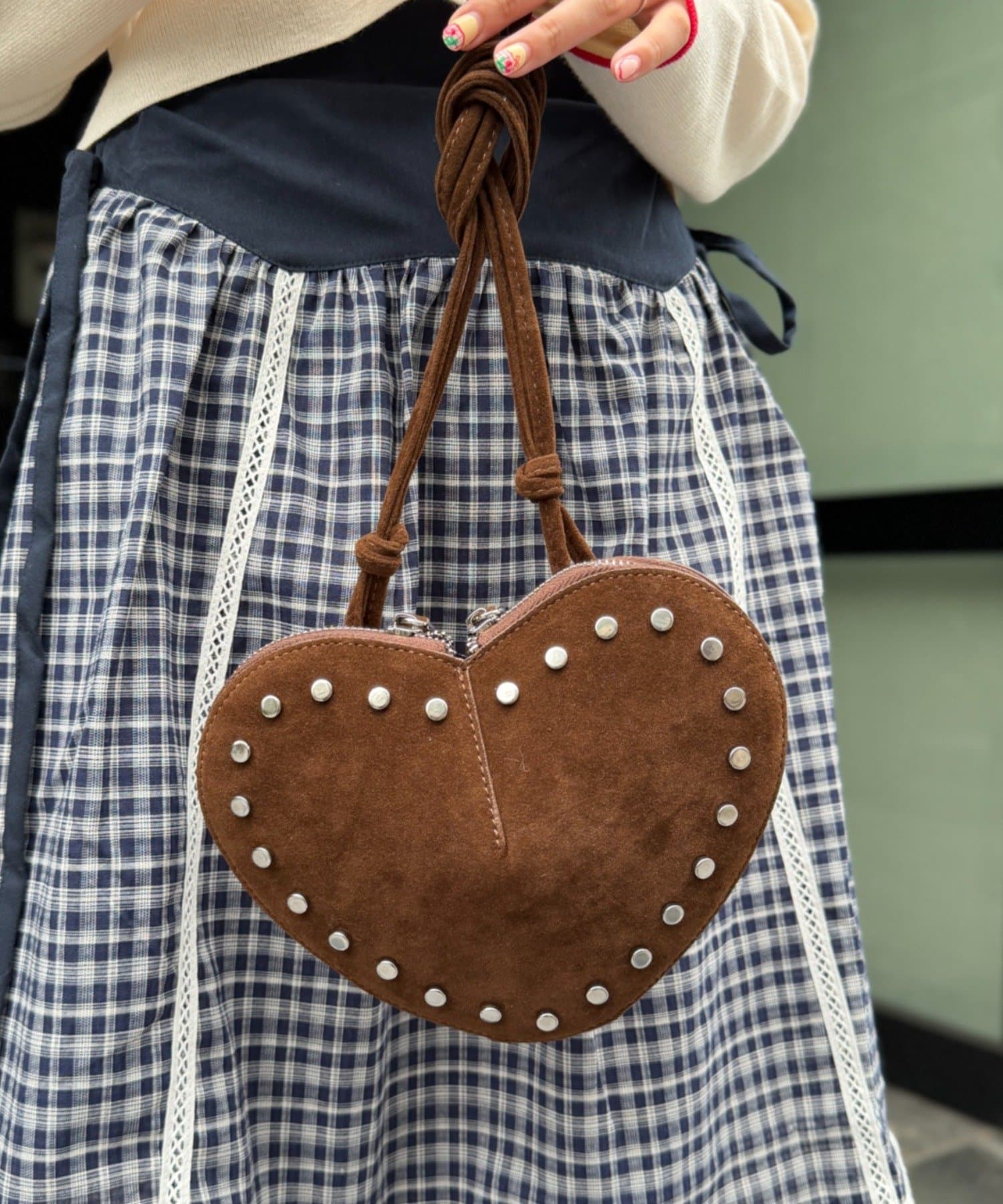 w closet(ダブルクローゼット) ハートショルダーBAG