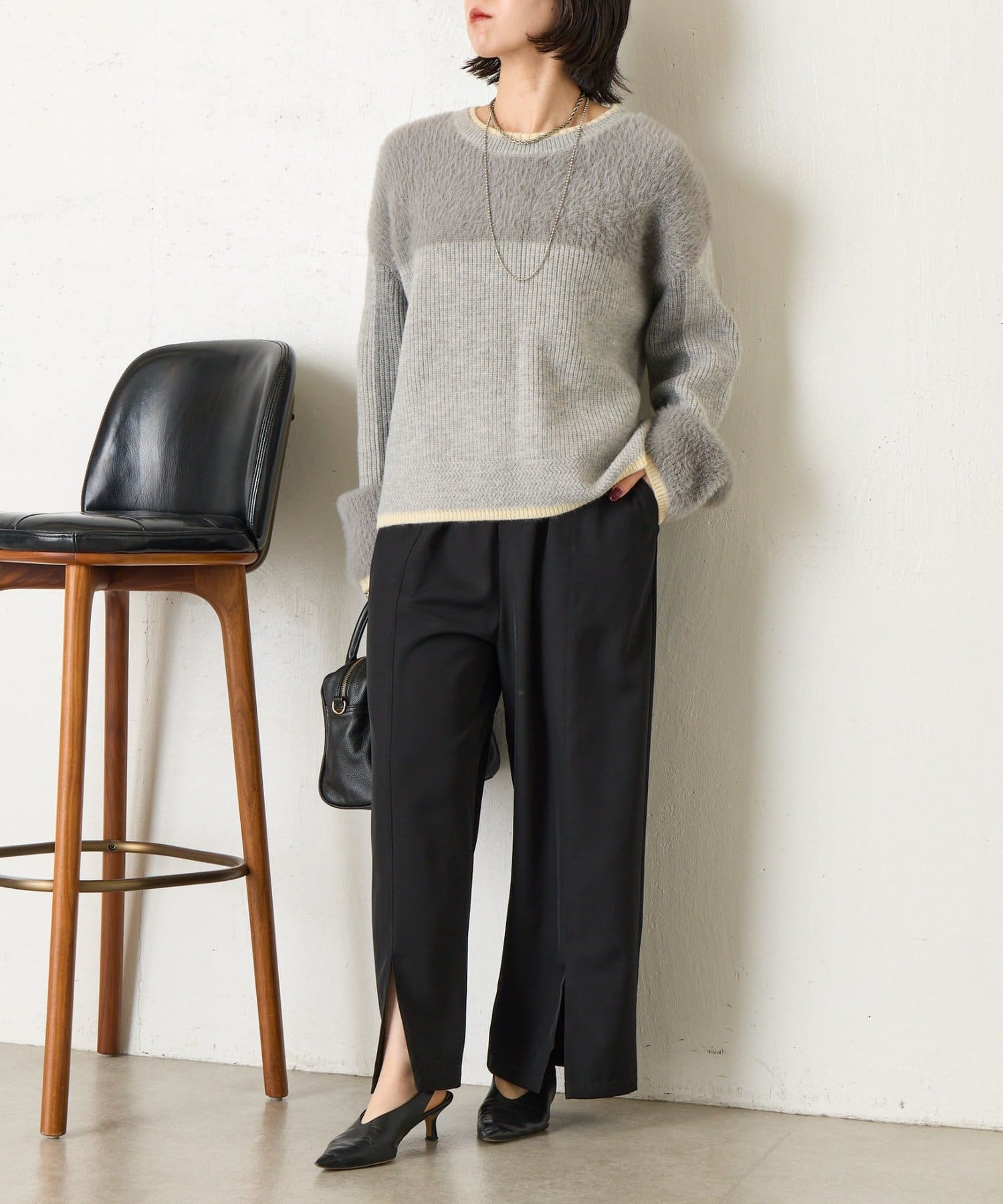 Jena　espace merveilleux(ジェナ　エスパスメルヴェイユ) 【ゆい企画】【WEB限定/低身長サイズ】トロミベストセットアップ