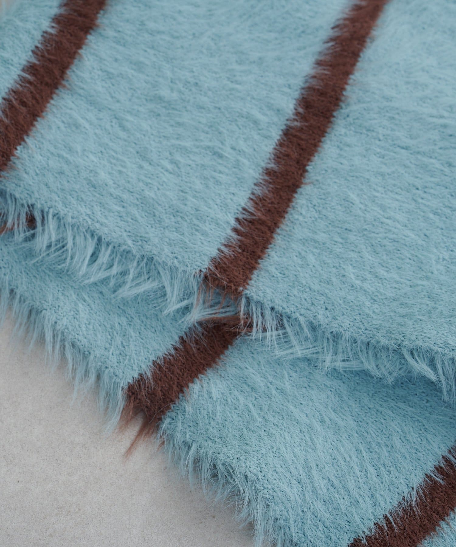 CIAOPANIC TYPY(チャオパニックティピー) シャギーボーダーマフラー