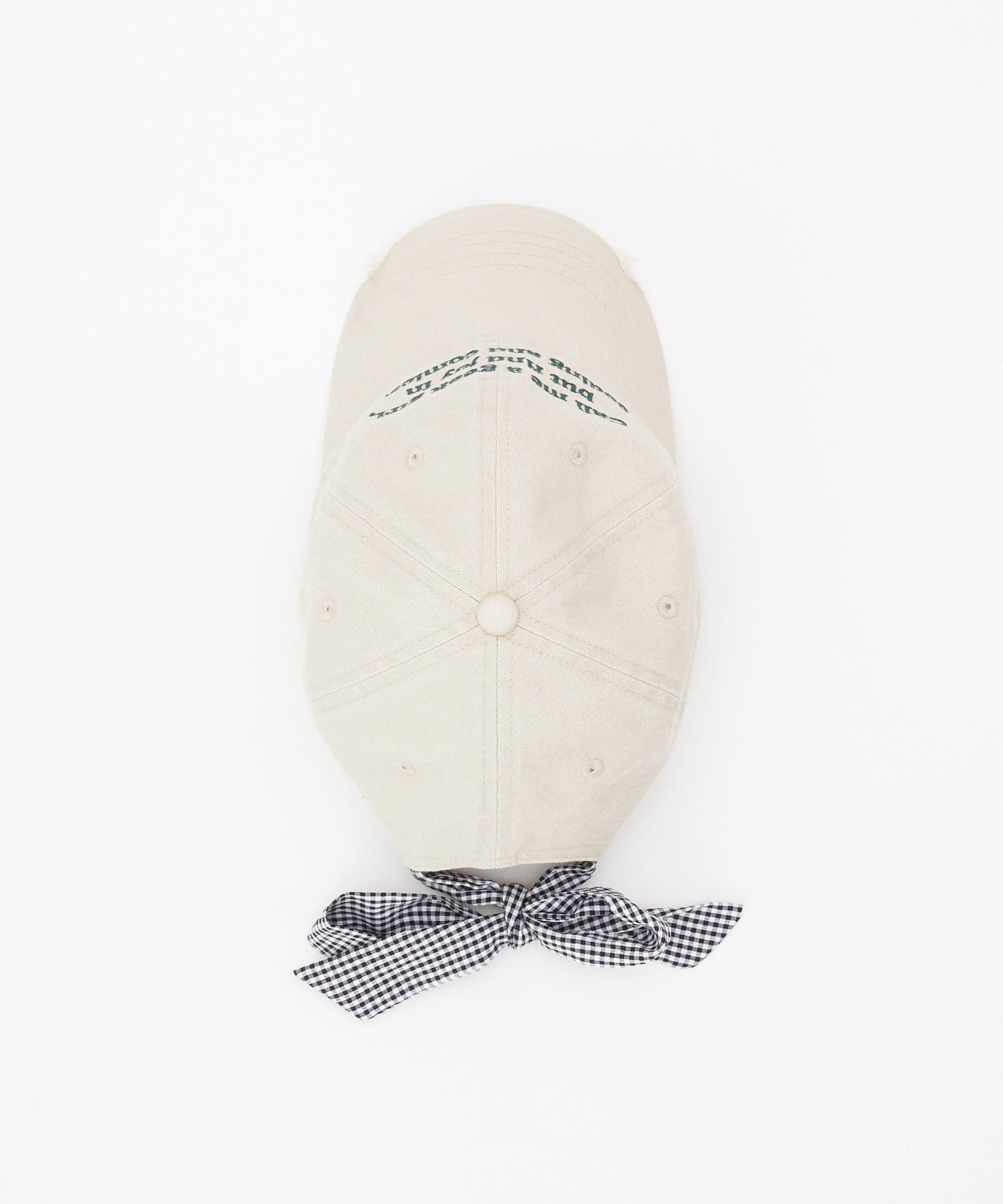 CIAOPANIC TYPY(チャオパニックティピー) ★【HELLO.SANFRANCISCO/ハローサンフランシスコ】メッセージロゴ刺繍リボンキャップ