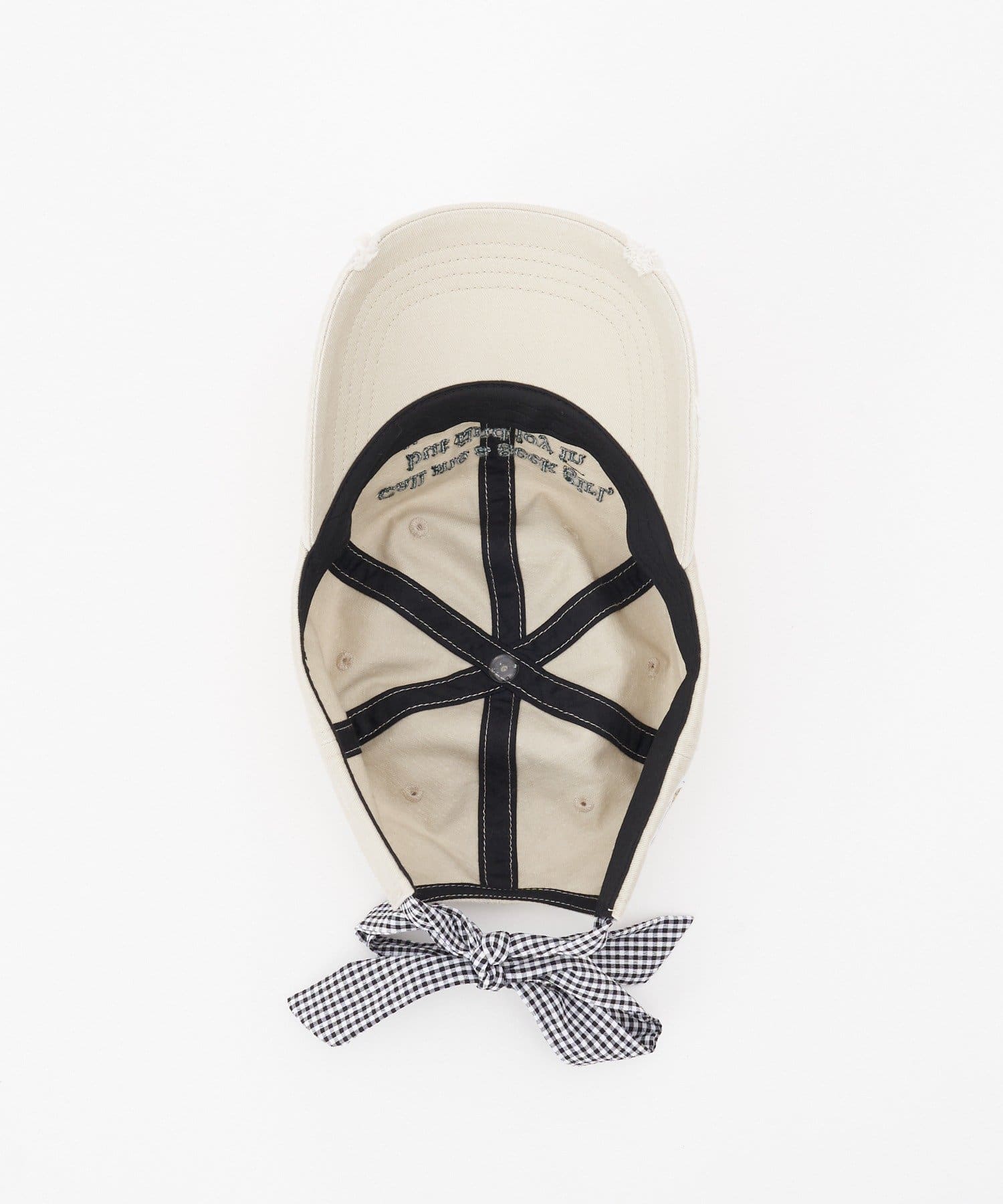 CIAOPANIC TYPY(チャオパニックティピー) ★【HELLO.SANFRANCISCO/ハローサンフランシスコ】メッセージロゴ刺繍リボンキャップ