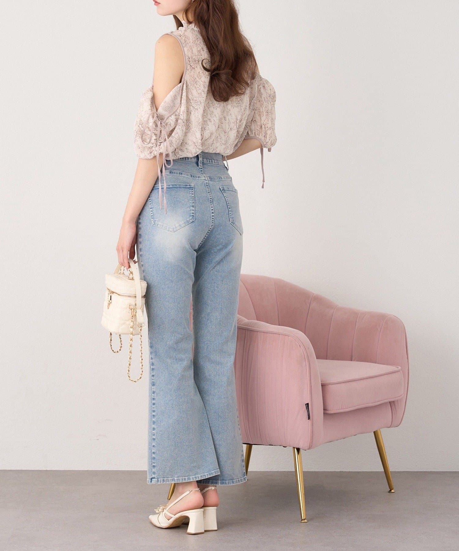 NICE CLAUP / OLIVE des OLIVE OUTLET(ナイスクラップ  / オリーブ デ オリーブ アウトレット) 【one after another】【WEB限定/リバイバル】肩リボン2way