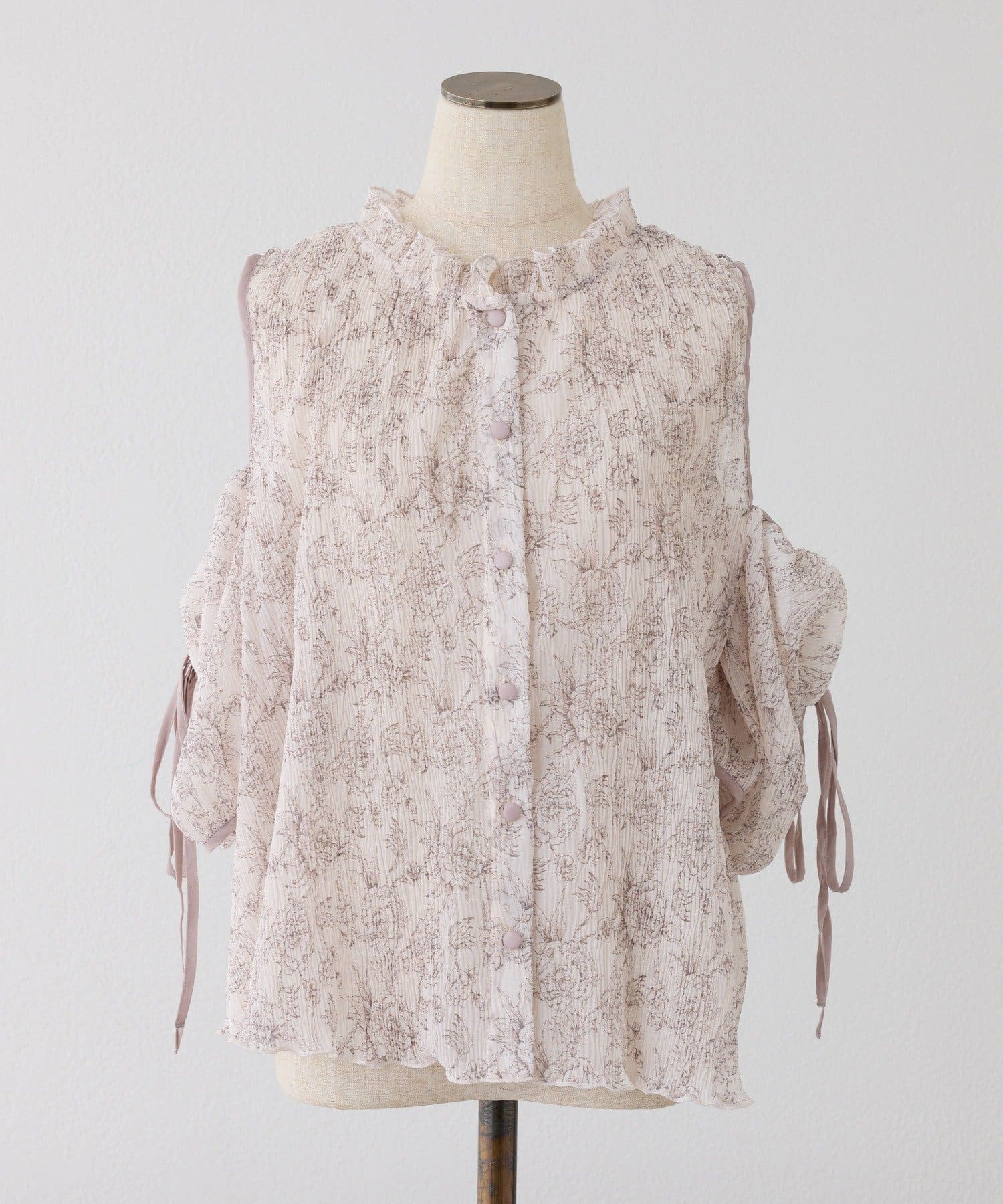 NICE CLAUP / OLIVE des OLIVE OUTLET(ナイスクラップ  / オリーブ デ オリーブ アウトレット) 【one after another】【WEB限定/リバイバル】肩リボン2way