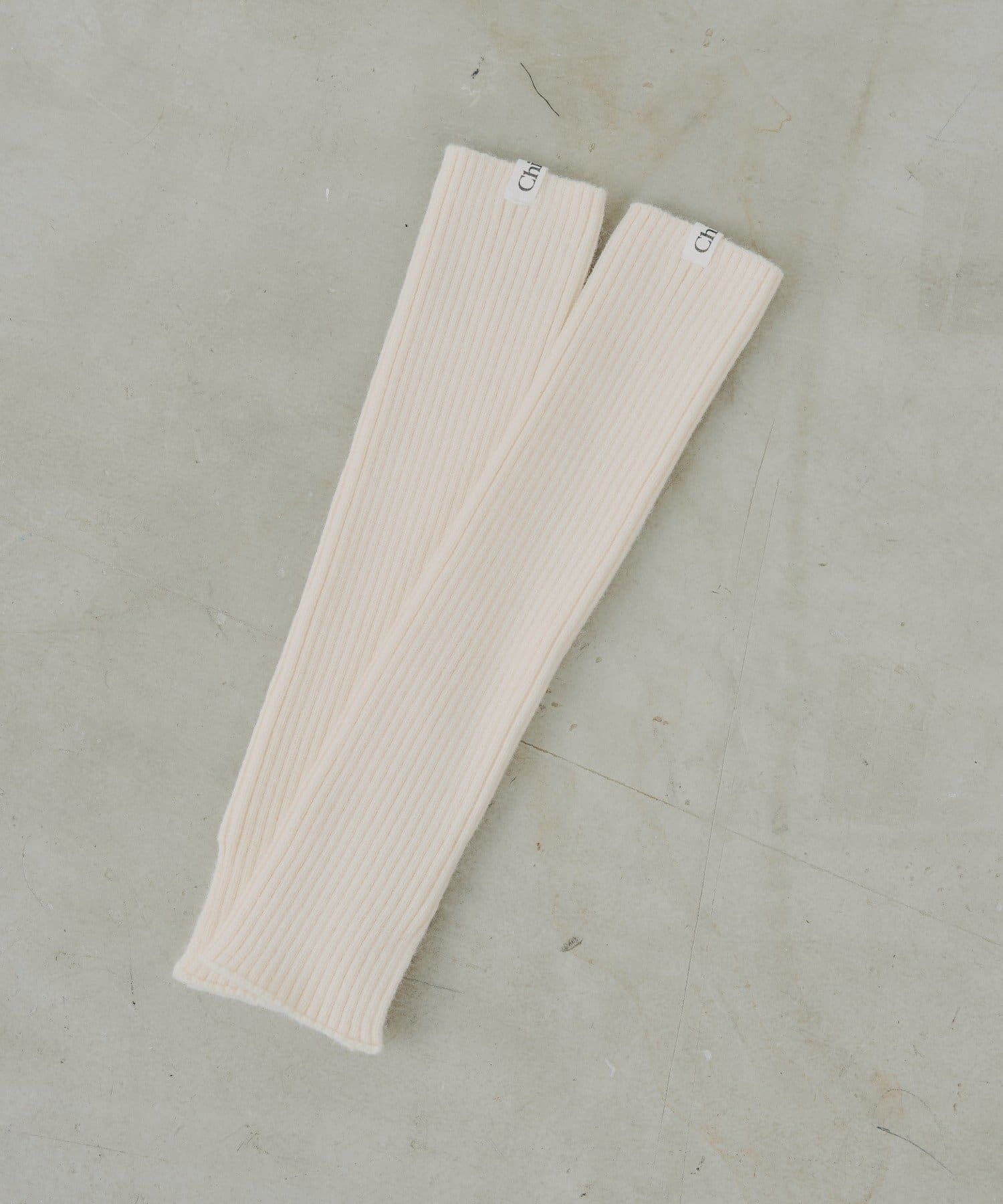 Chico(チコ) ネーム付きリブレッグウォーマー