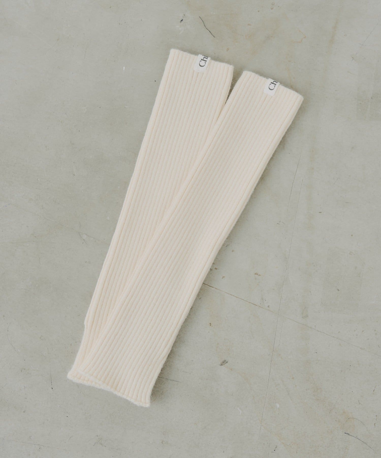 Chico(チコ) ネーム付きリブレッグウォーマー