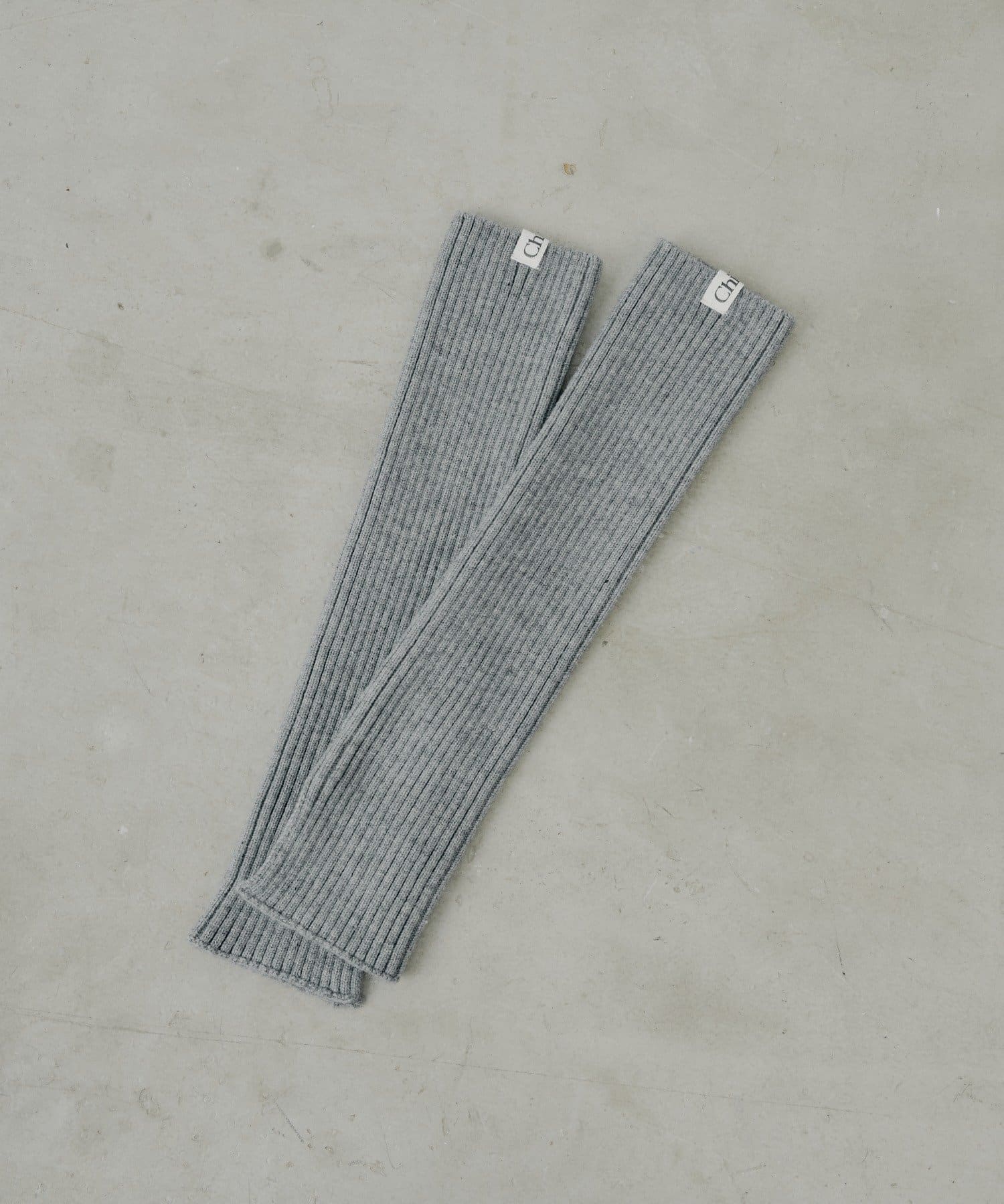 Chico(チコ) ネーム付きリブレッグウォーマー