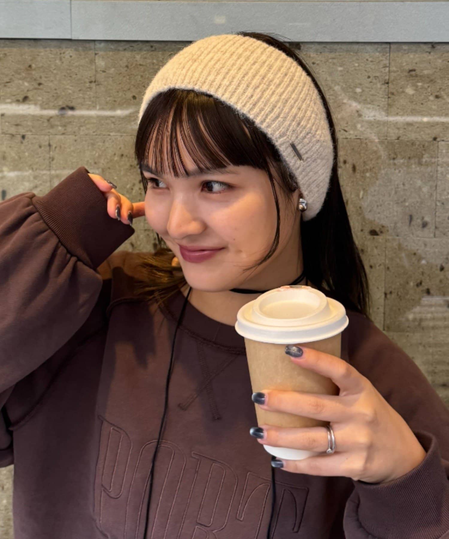 CIAOPANIC TYPY(チャオパニックティピー) 【プチプラ】プレート付きリブヘアターバン