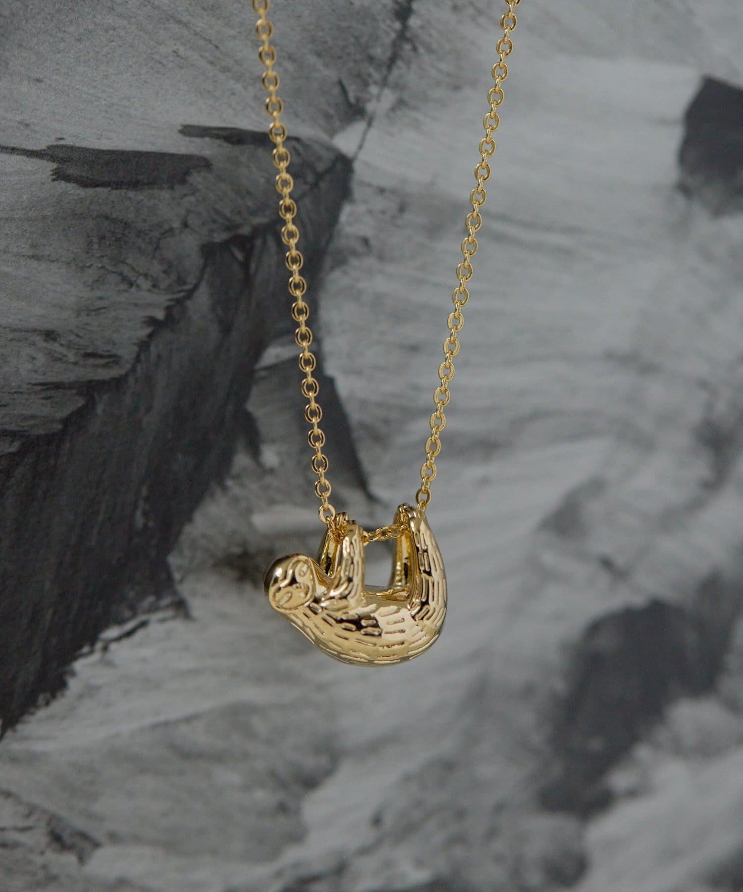 ear PAPILLONNER(イア パピヨネ) ナマケモノネックレス