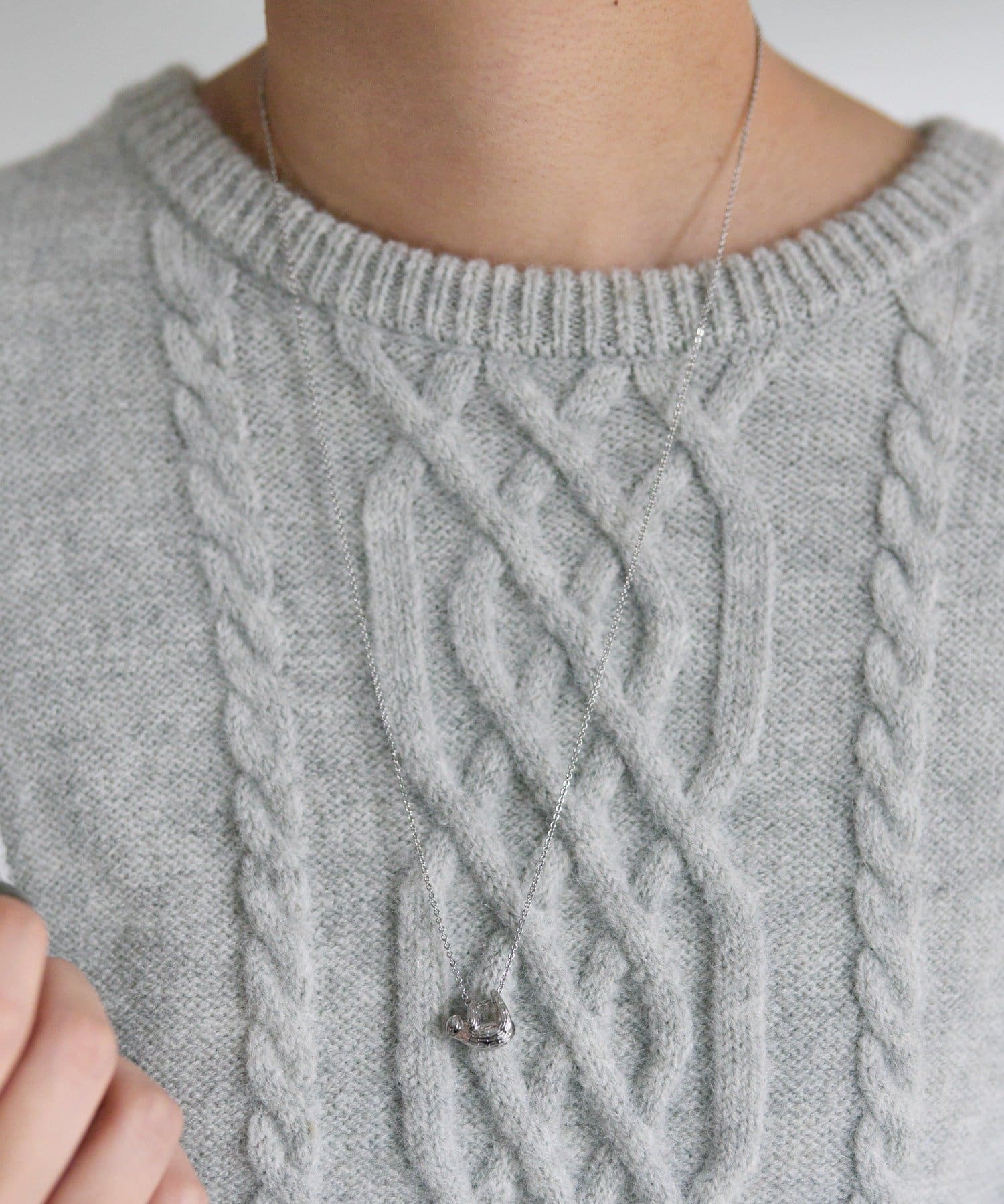 ear PAPILLONNER(イア パピヨネ) ナマケモノネックレス