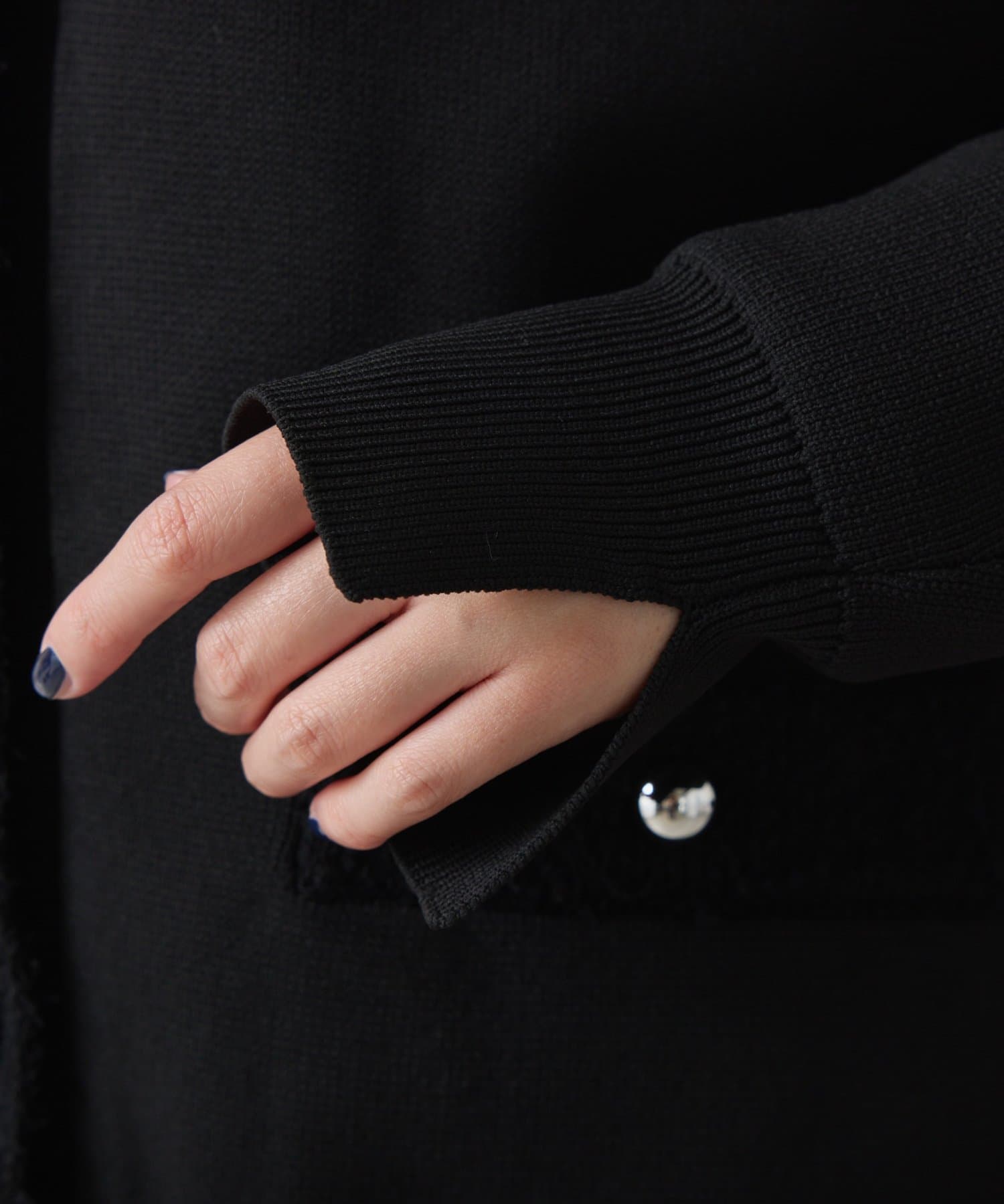 COLLAGE GALLARDAGALANTE(コラージュ ガリャルダガランテ) 【軽量/着映え】ハーフミラノニットカーディガン