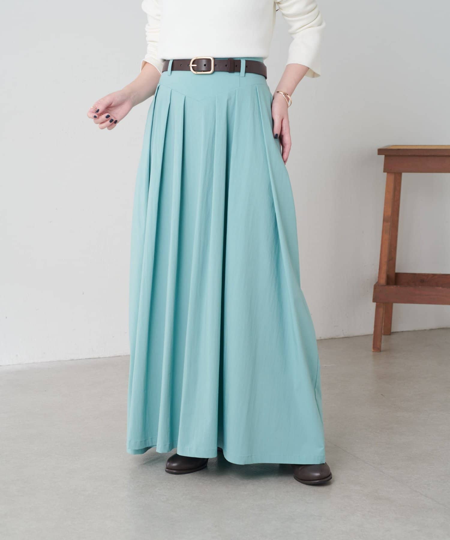 COLLAGE GALLARDAGALANTE(コラージュ ガリャルダガランテ) 【EC限定カラーあり】ボリュームフレアスカート