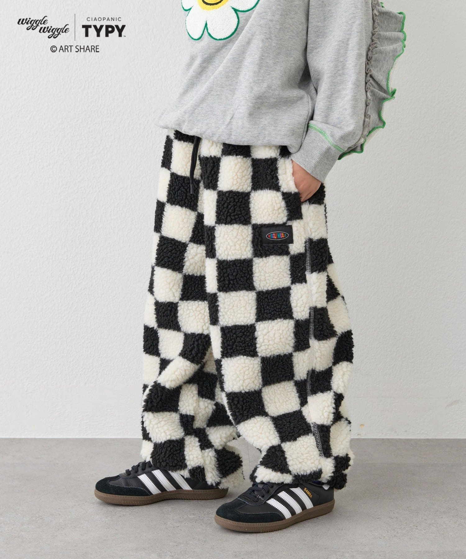 CIAOPANIC TYPY(チャオパニックティピー) 【KIDS】【wigglewiggle】ボアカーブパンツ