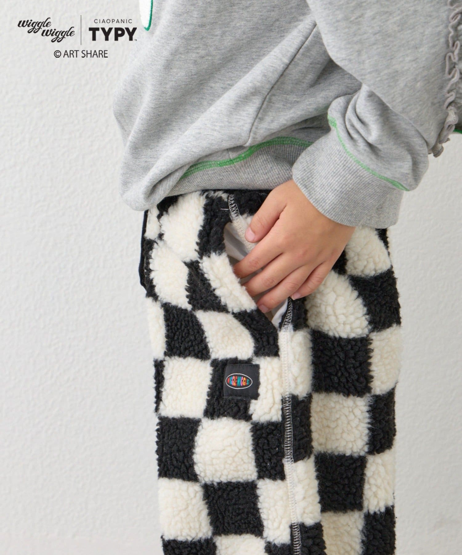 CIAOPANIC TYPY(チャオパニックティピー) 【KIDS】【wigglewiggle】ボアカーブパンツ