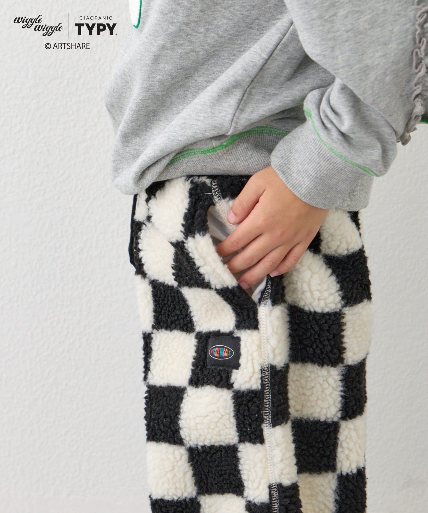 CIAOPANIC TYPY(チャオパニックティピー) 【KIDS】【wigglewiggle】ボアカーブパンツ